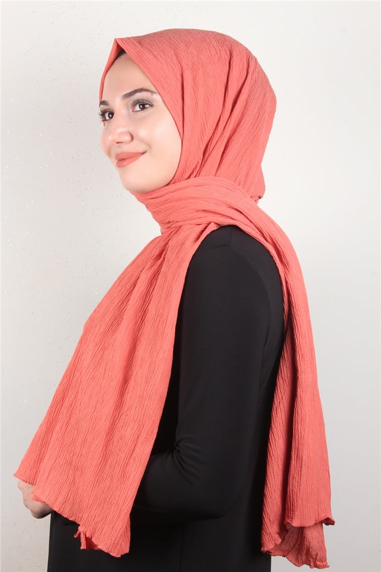 Mio Şal 2726-35 Mercan