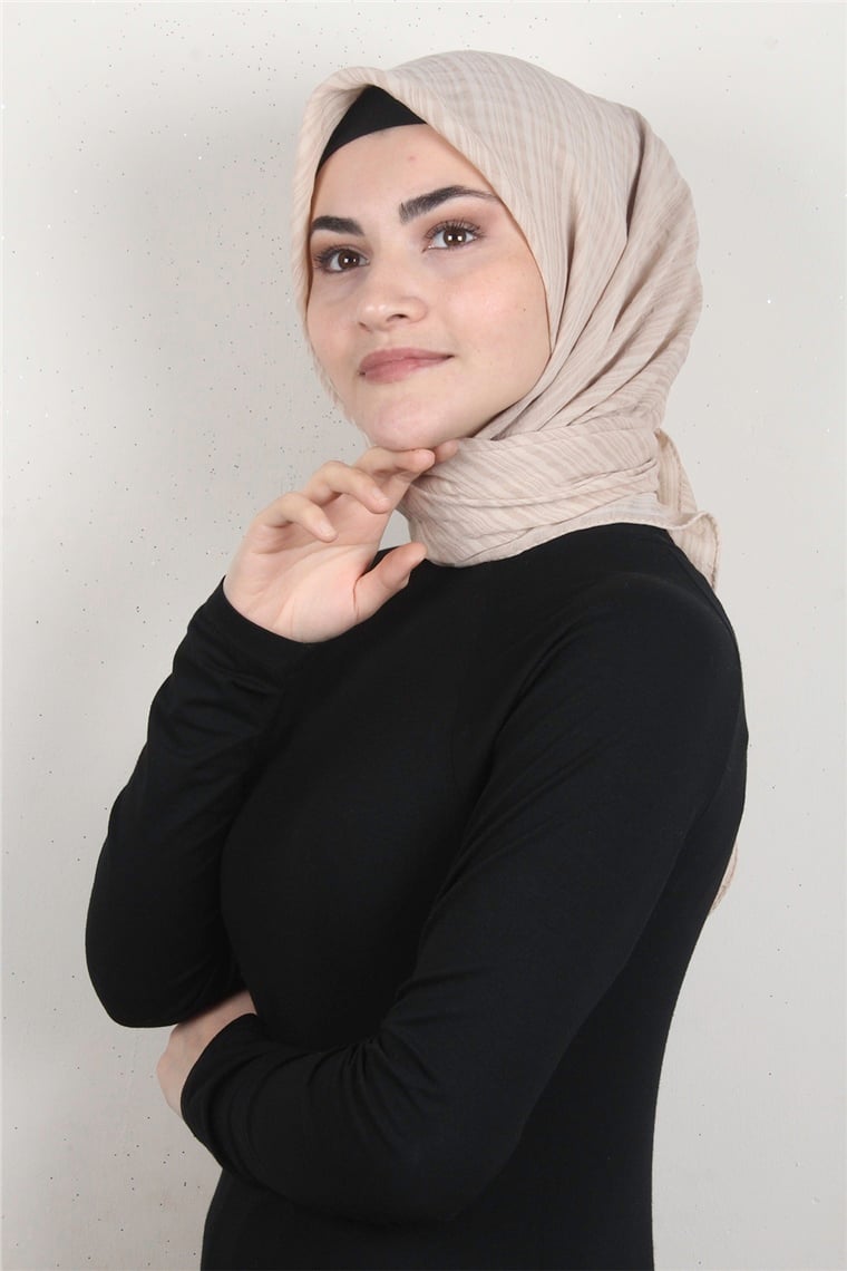 Mistik Pamuk Eşarp 4101-16 Taş