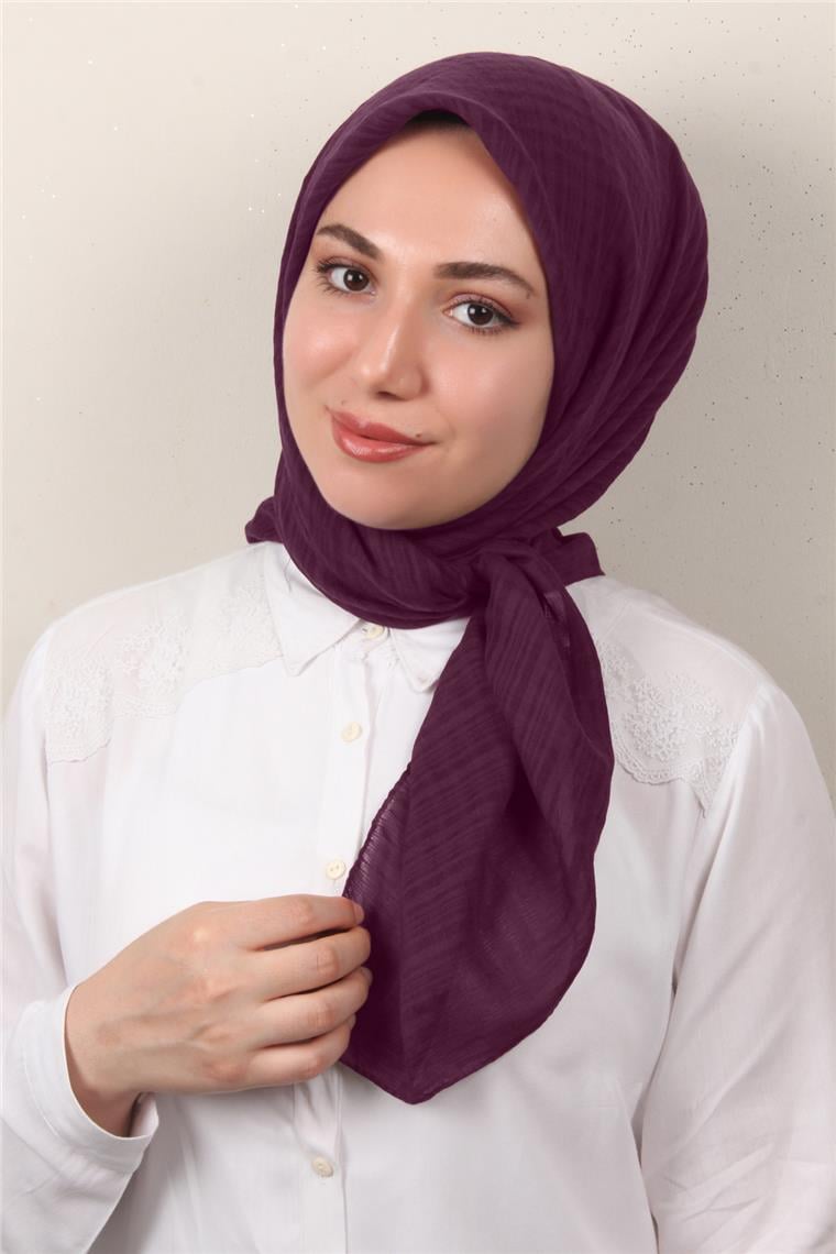 Mistik Pamuk Eşarp 4101-39 Vişne Çürüğü