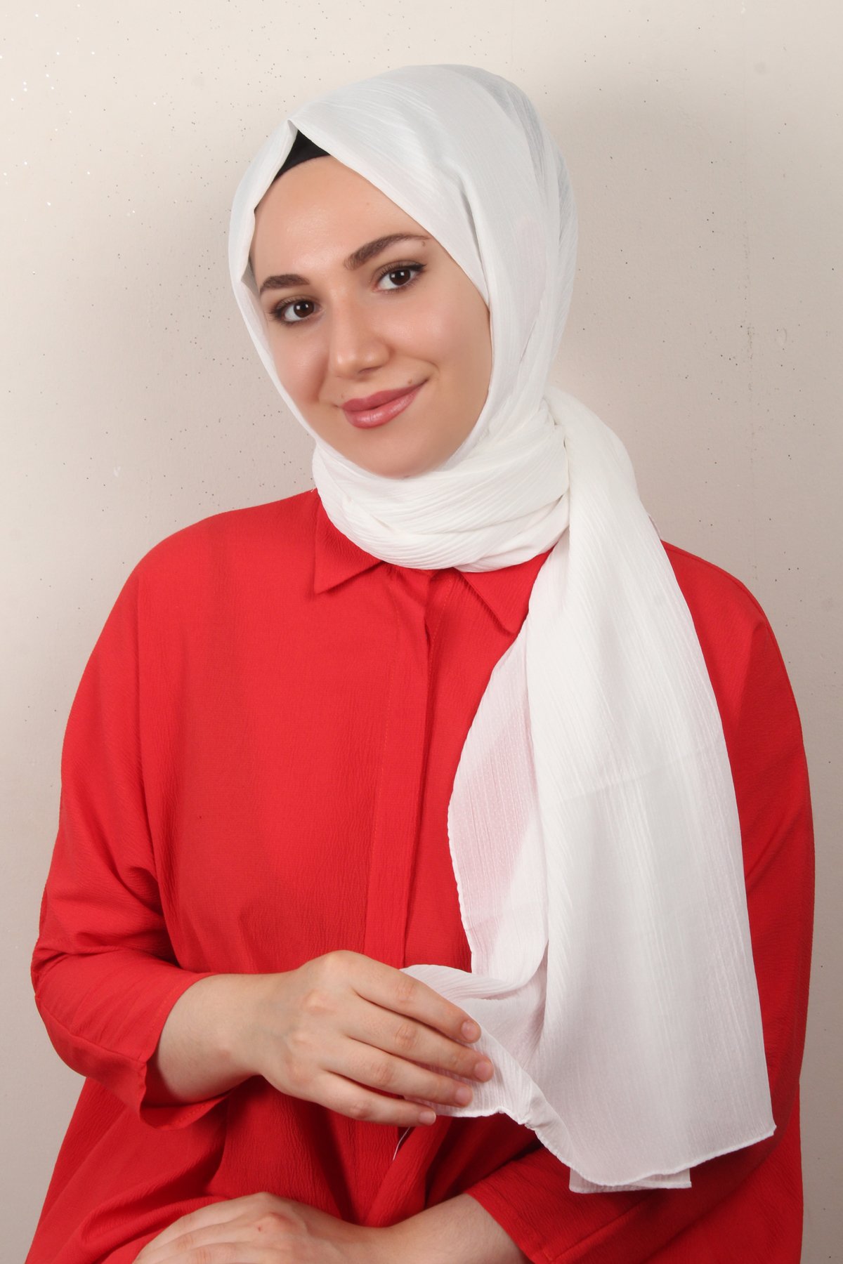 Mk. Krinkıl Serisi 2767-2 Beyaz