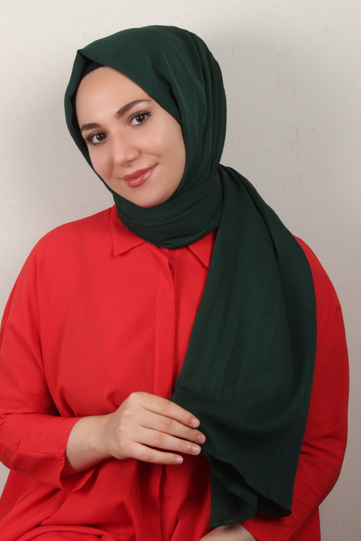 Mk. Krinkıl Serisi 2767-19 Zümrüt