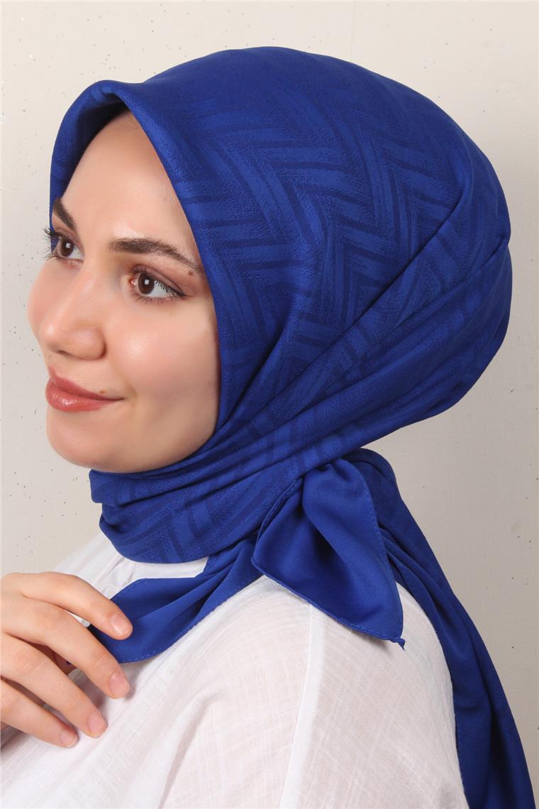 Modakaşmir İpeksi Jakar Eşarp 5355-5 Saks