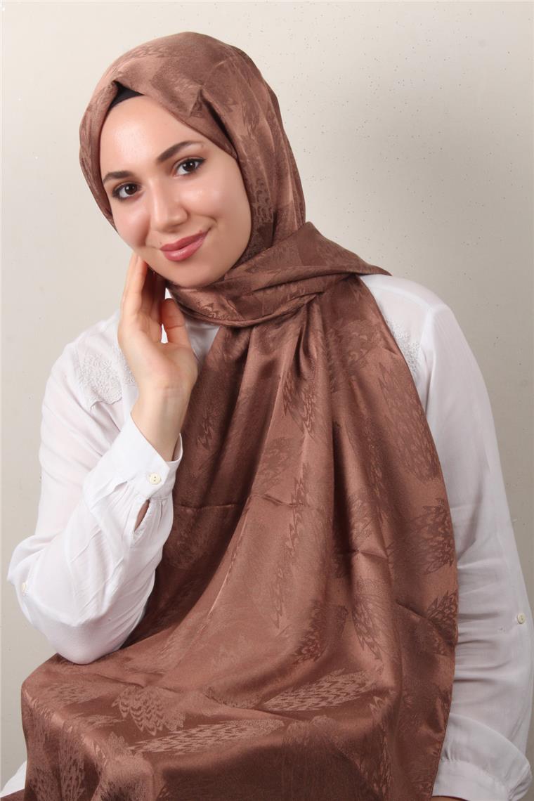 Modakaşmir Jakar Serisi 2762-8 Tay Tüyü Mocha