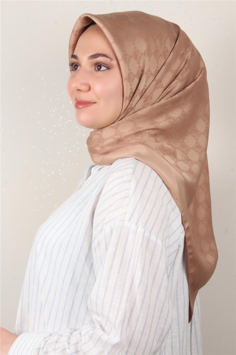 Modakaşmir Mk Desen Eşarp 5354-26 Antik Bej