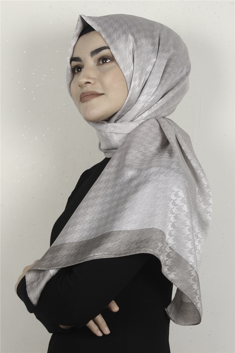 Monogram Şal 149-13 Taş