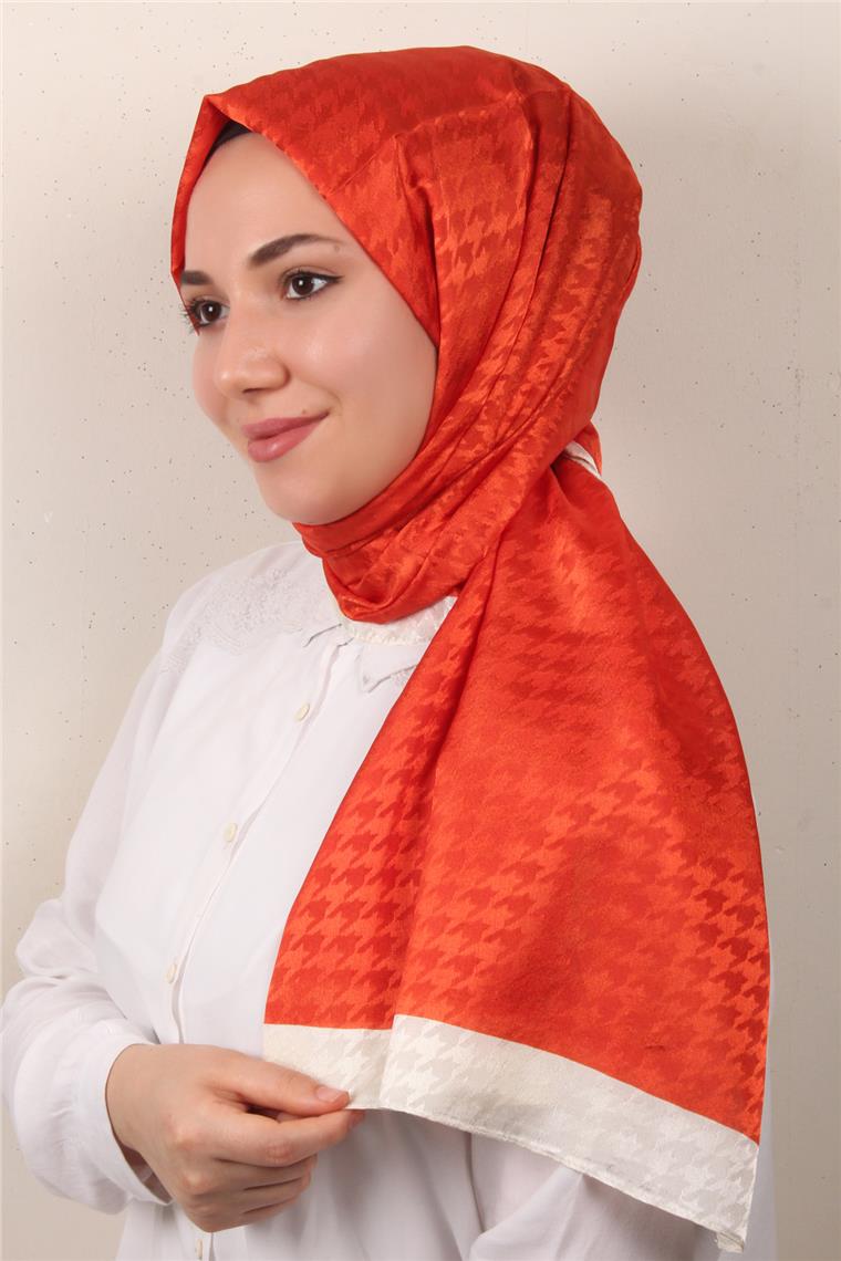 Monogram Şal 149-22 Turuncu