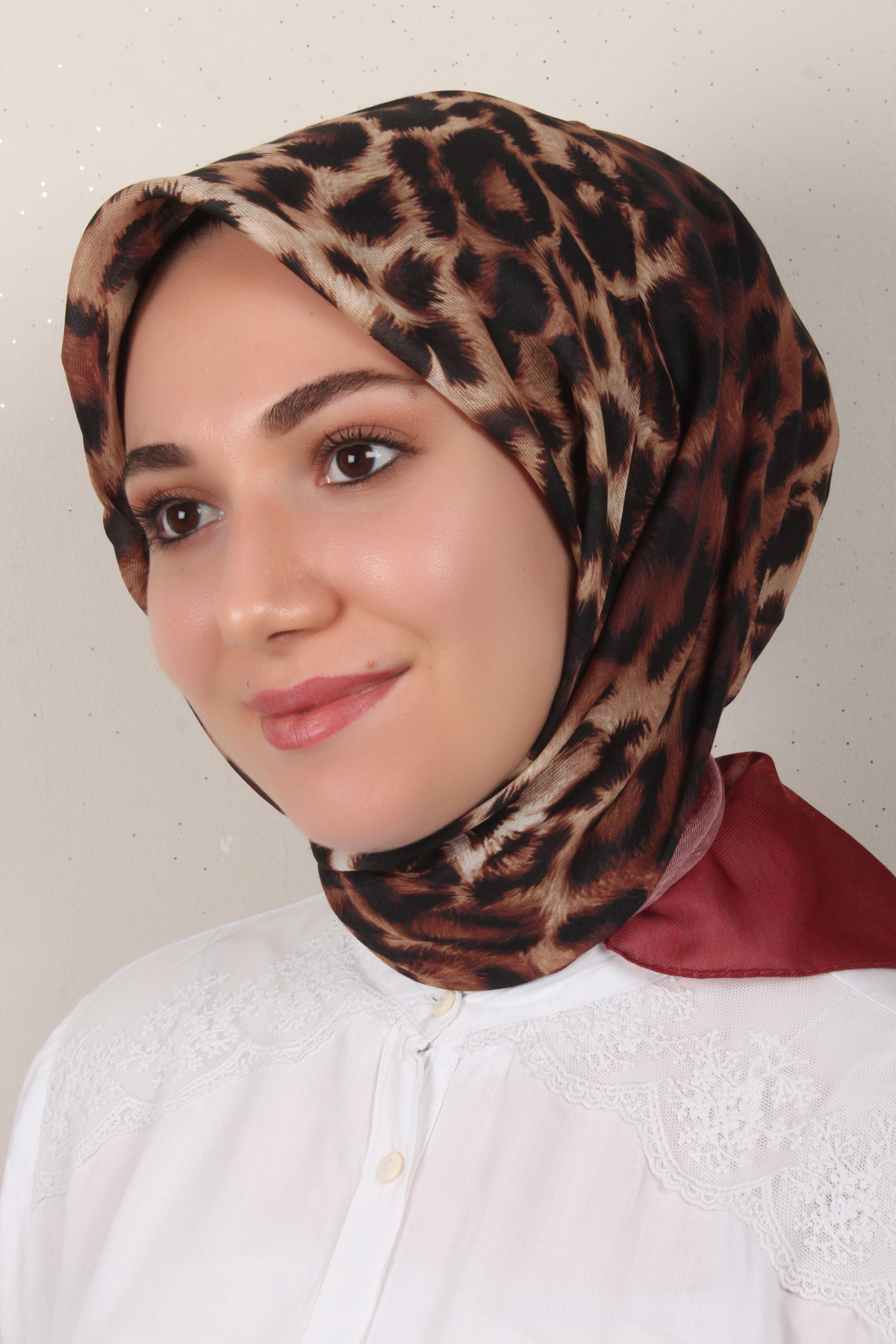 Nirvana Soft Eşarp 3341-7 Kırmızı