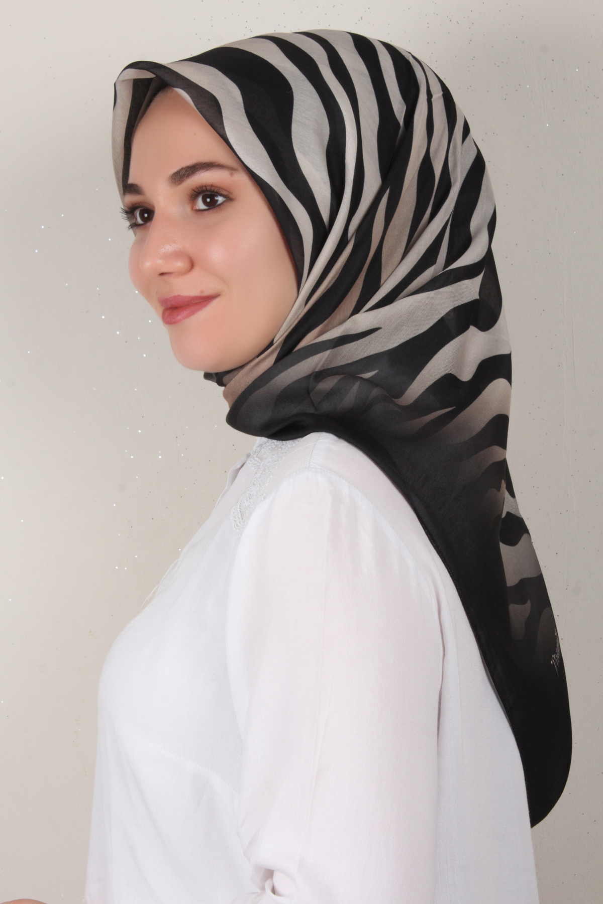 Nirvana Soft Eşarp 3342-6 Siyah