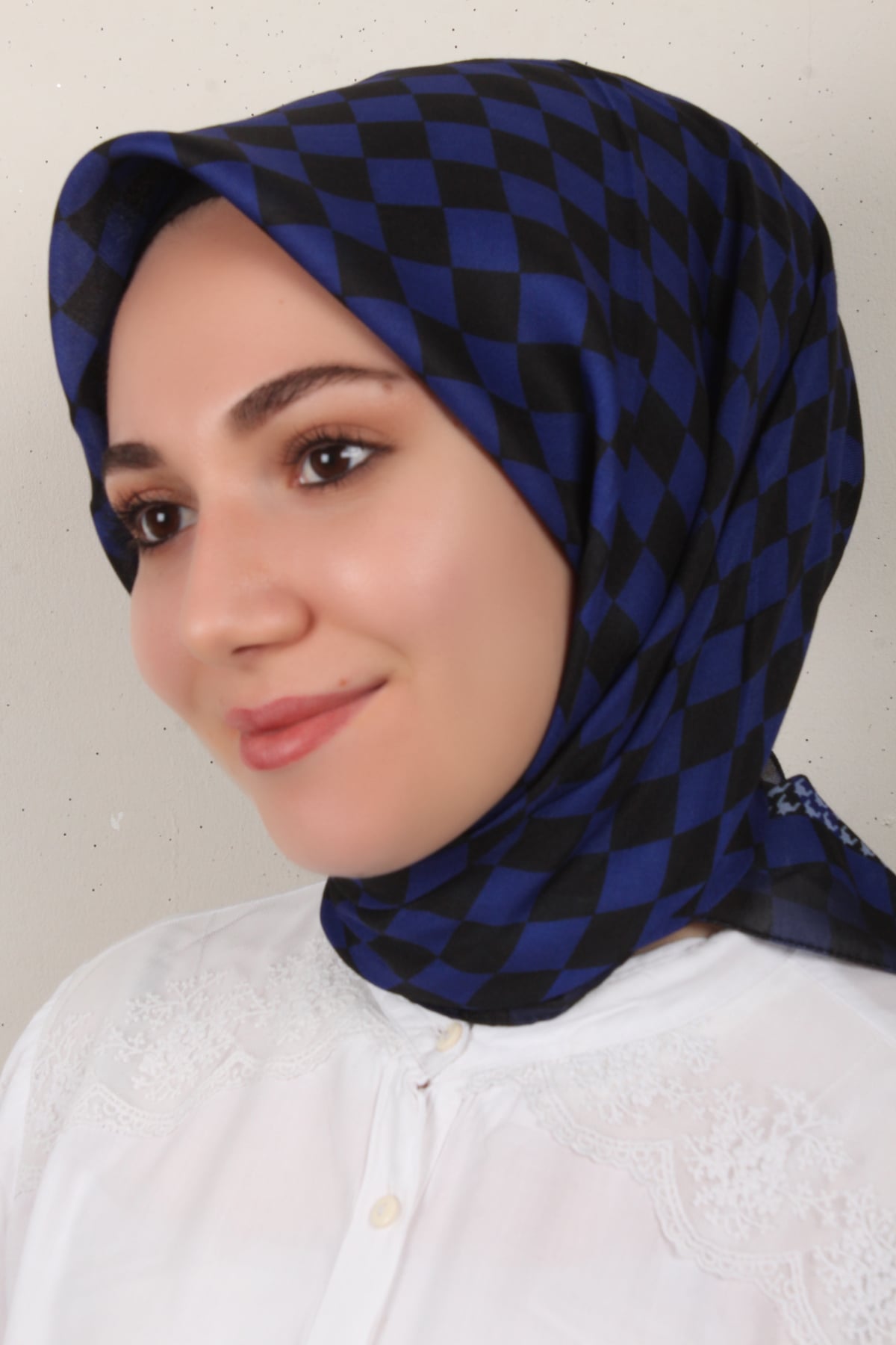 Nirvana Soft Eşarp 3343-13 Saks Mavisi
