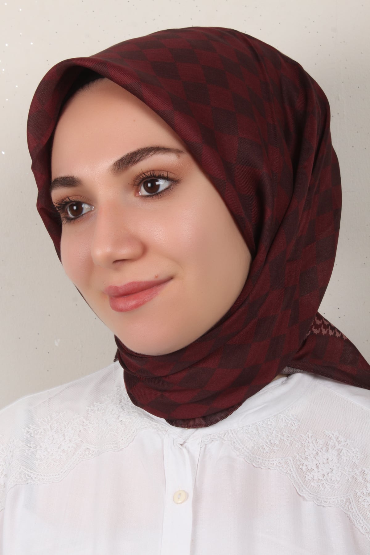 Nirvana Soft Eşarp 3343-14 Bordo