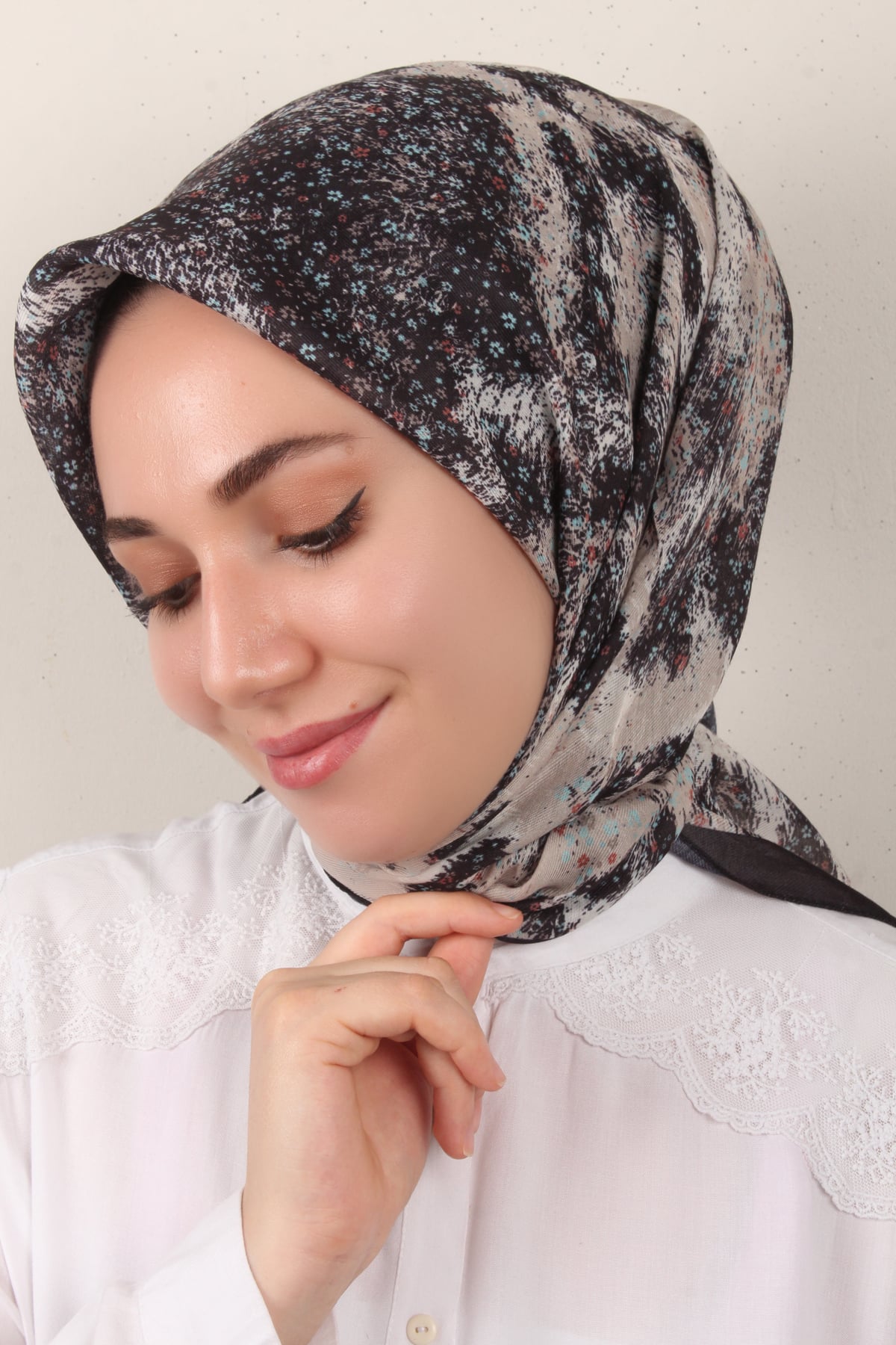 Nirvana Soft Eşarp 3344-2 Siyah