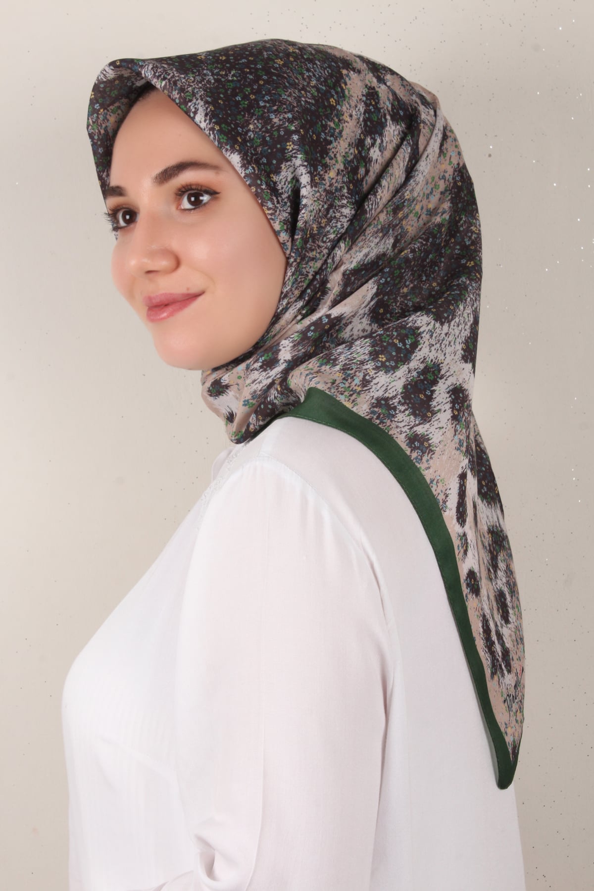 Nirvana Soft Eşarp 3344-4 Yeşil