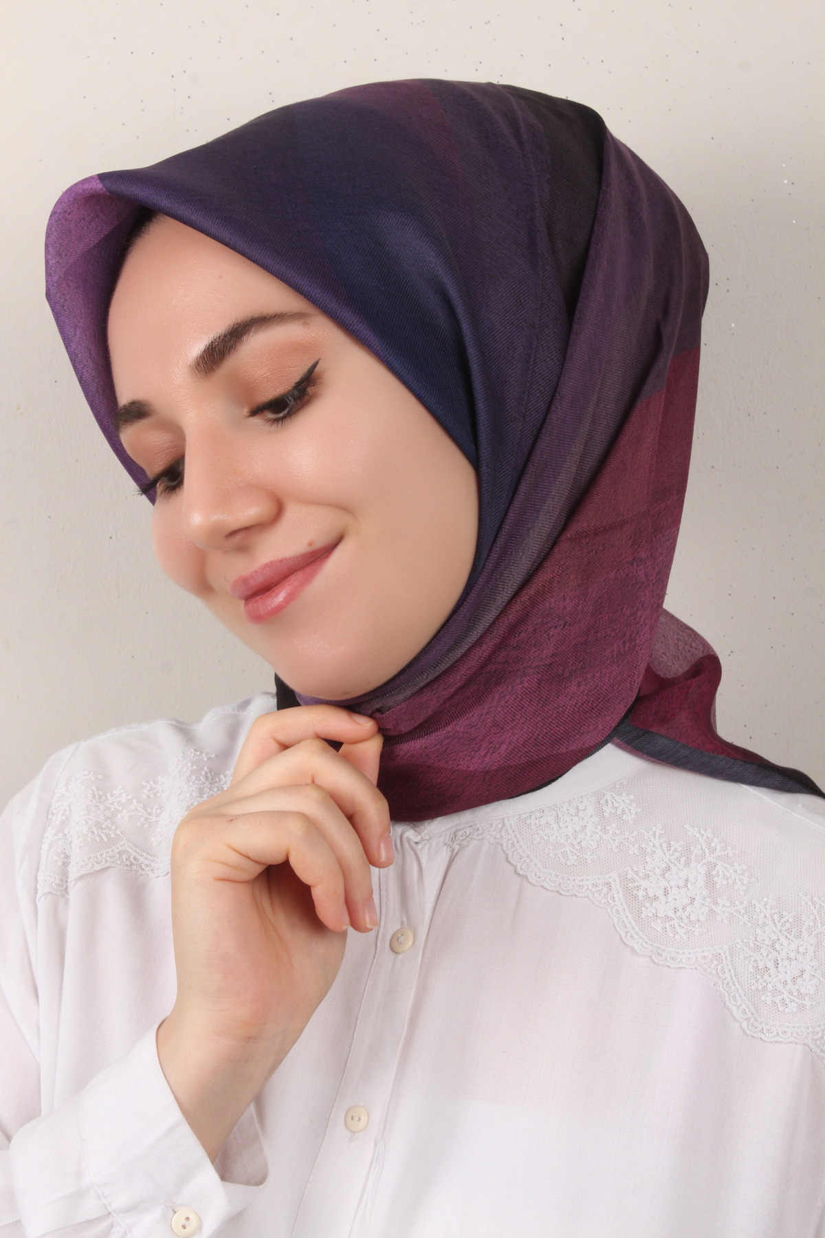 Nirvana Soft Eşarp 3346-1 Mor