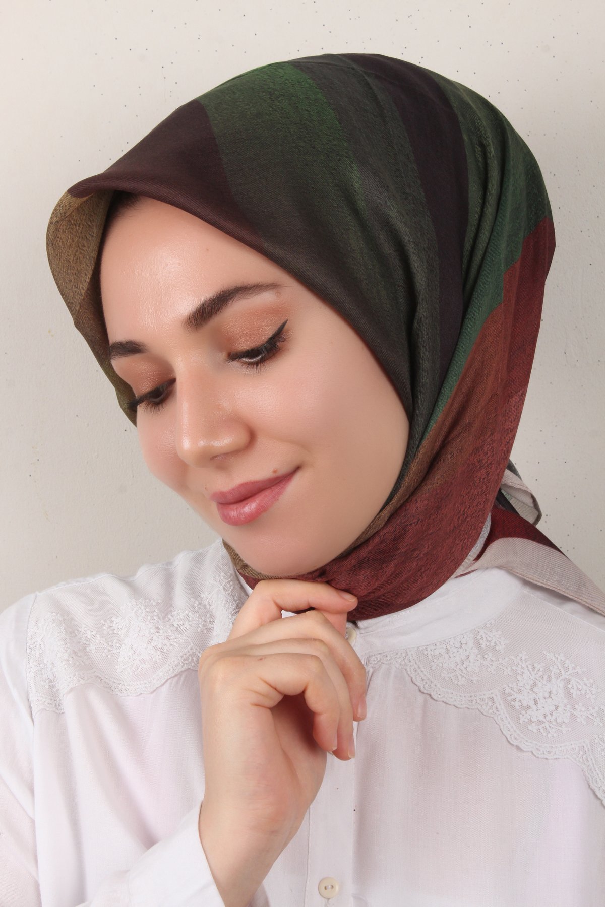 Nirvana Soft Eşarp 3346-13 Yeşil