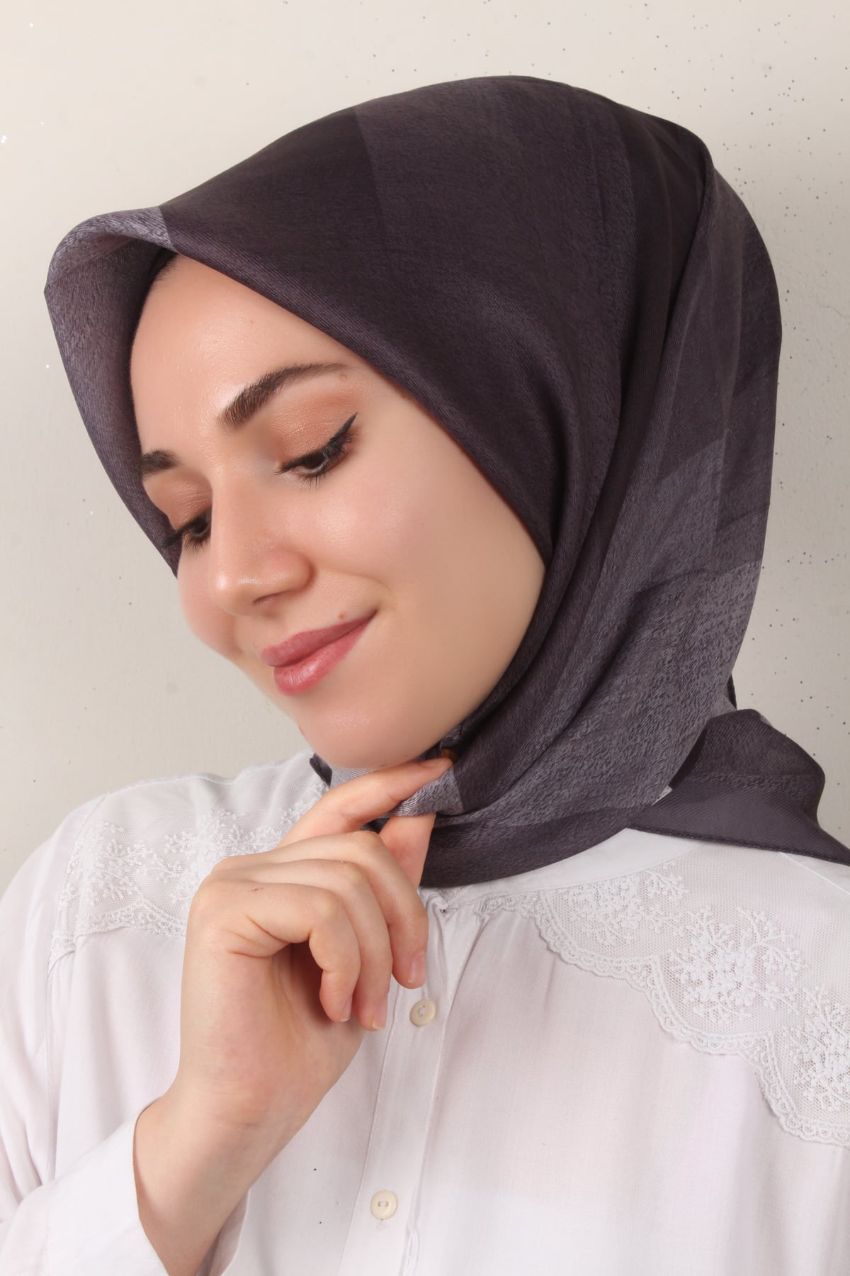 Nirvana Soft Eşarp 3346-4 Füme