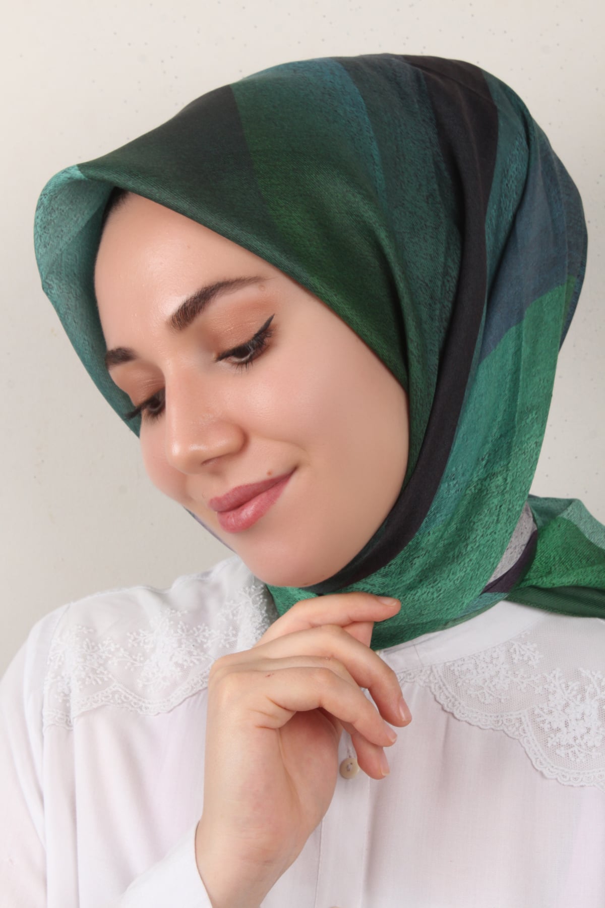 Nirvana Soft Eşarp 3346-6 Yeşil