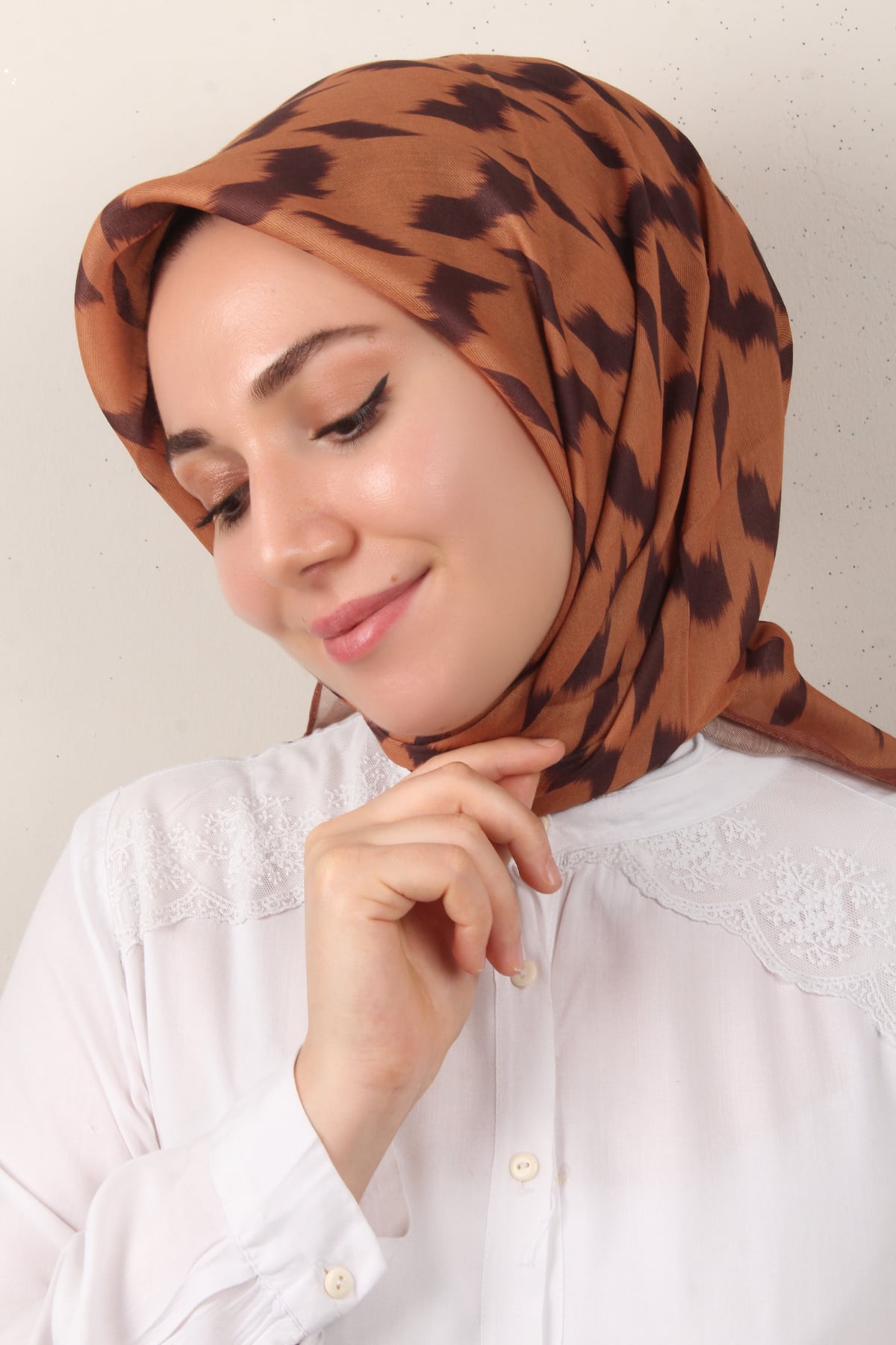 Nirvana Soft Eşarp 3348-8 Karamel