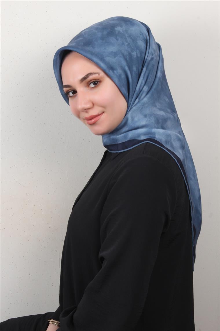 Nirvana Soft Eşarp 8087-29 İndigo