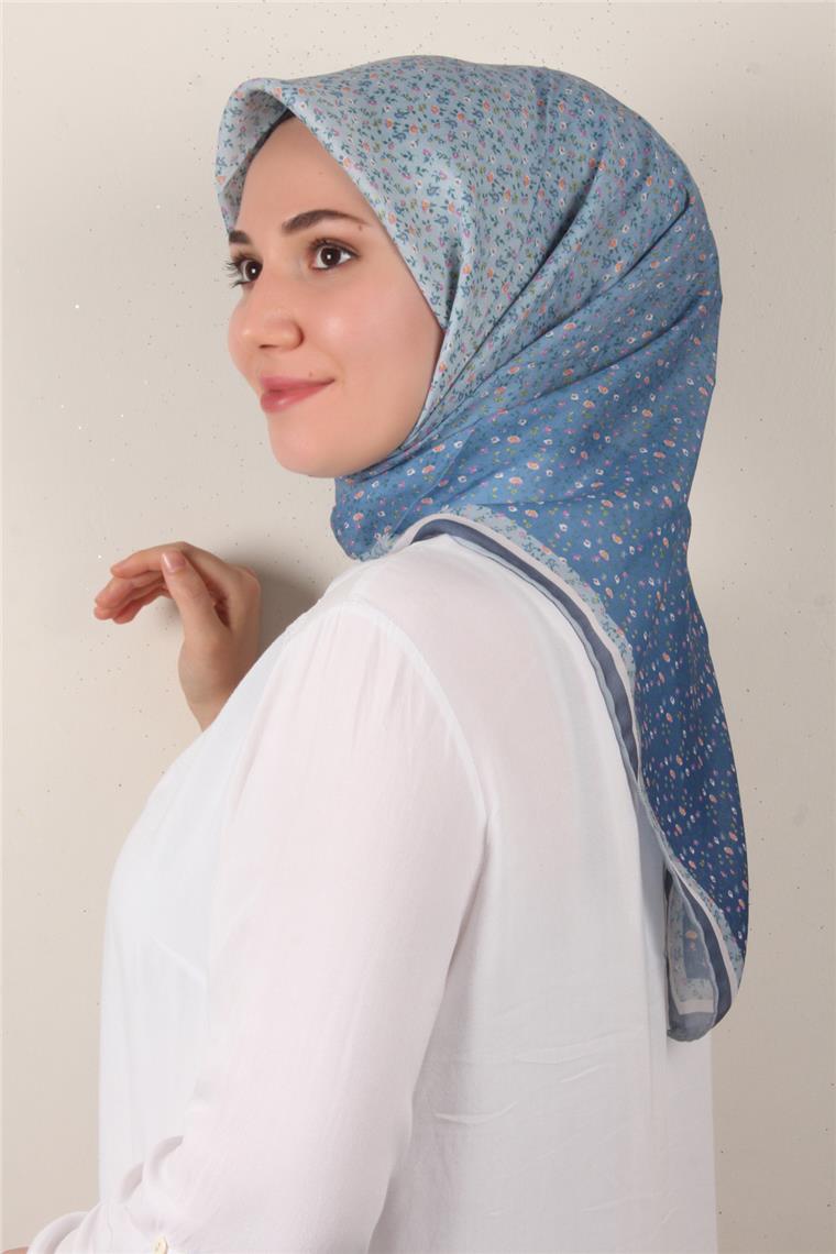 Nirvana Soft Eşarp 8092-6 İndigo