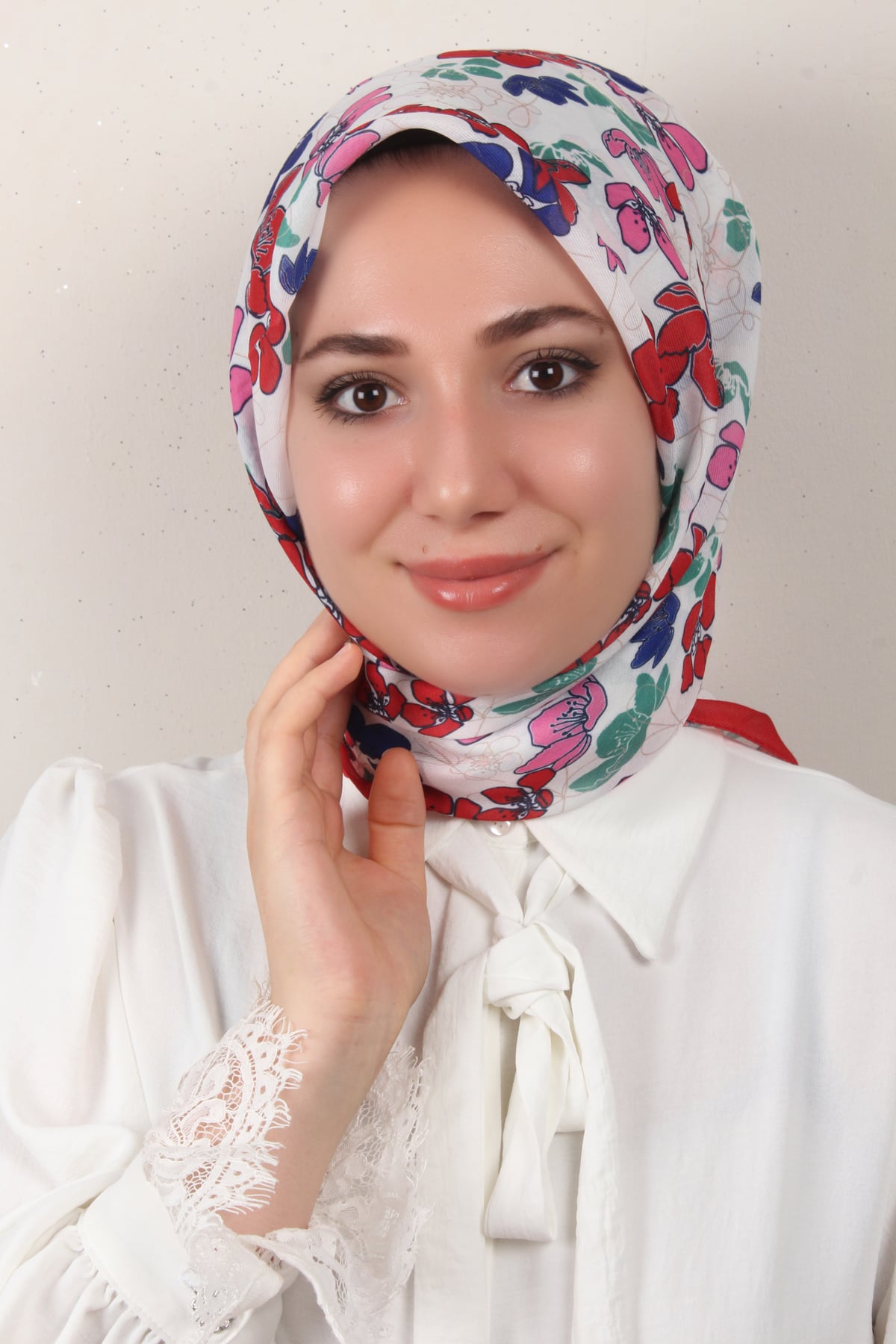 Nirvana Soft Eşarp 8093-3 Kırmızı