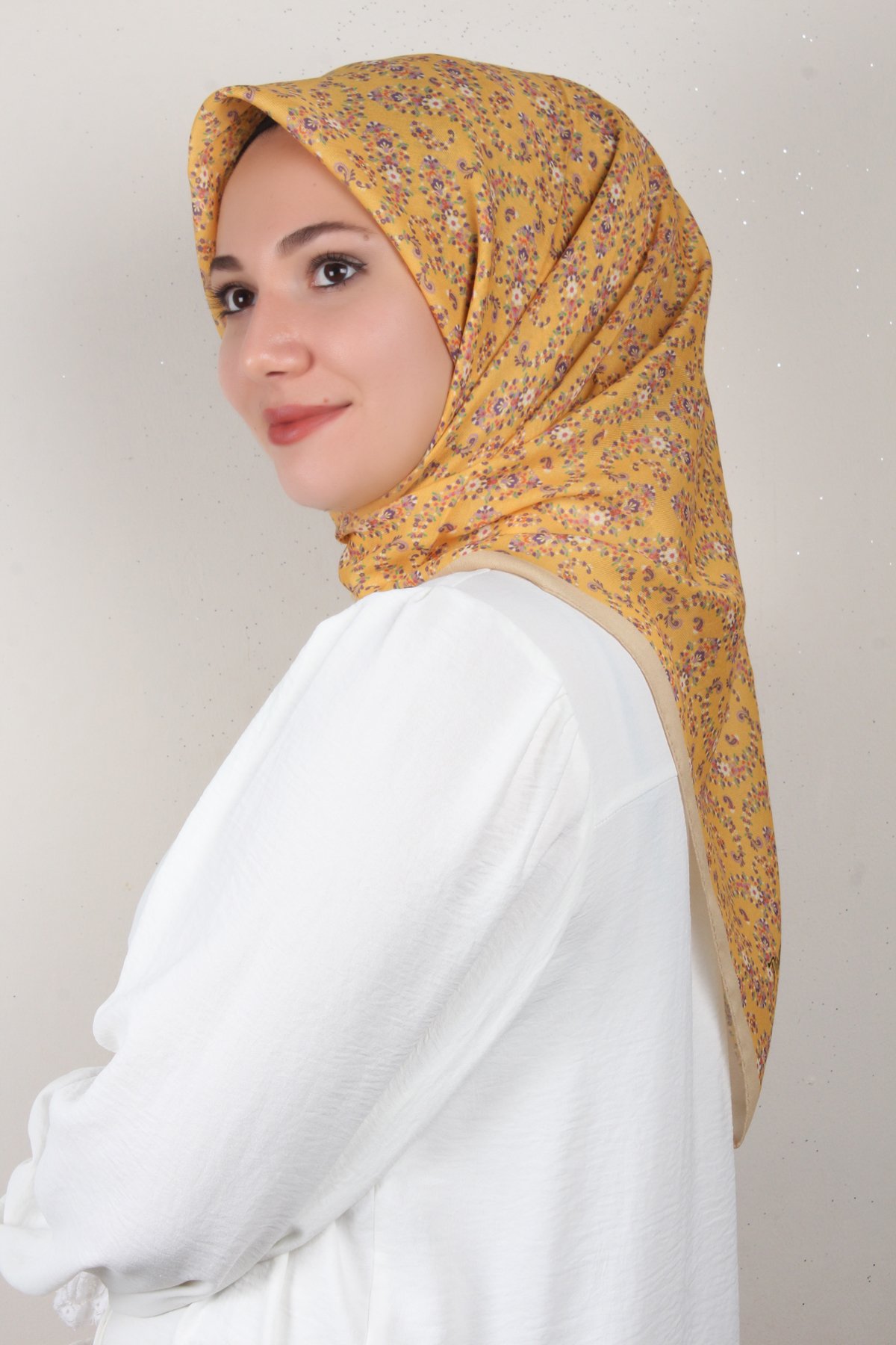 Nirvana Soft Eşarp 8094-10 Sarı