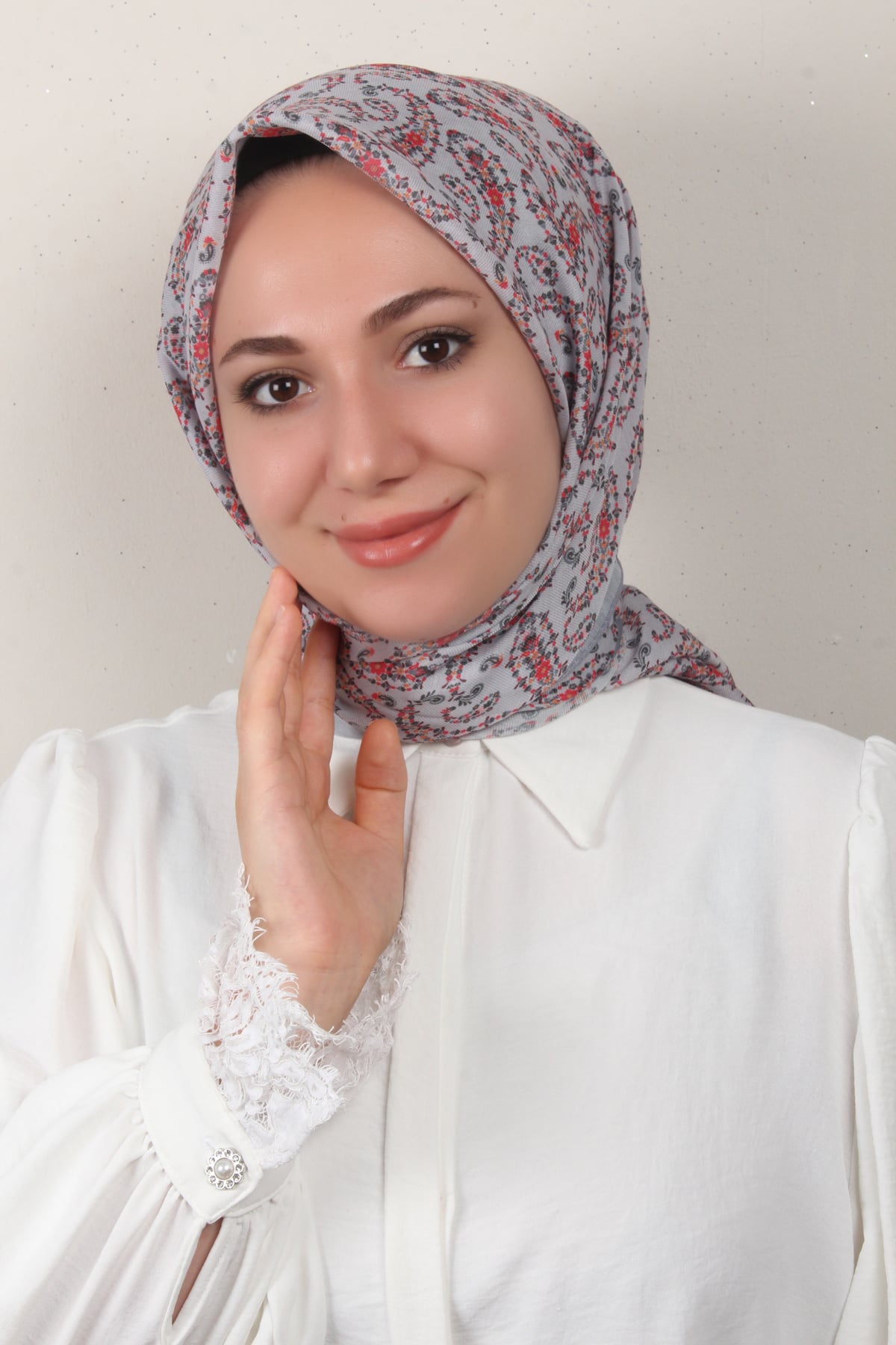 Nirvana Soft Eşarp 8094-2 Gri