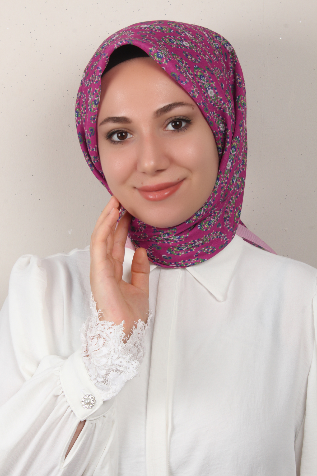 Nirvana Soft Eşarp 8094-3 Pembe