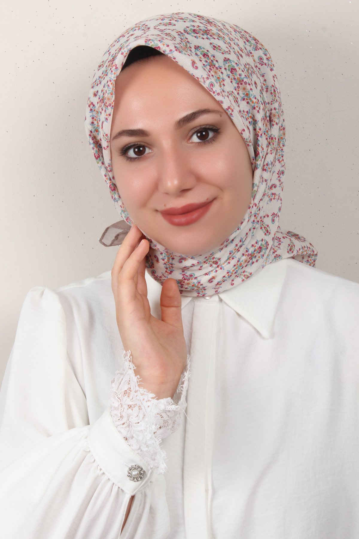 Nirvana Soft Eşarp 8094-8 Sütlü Kahve