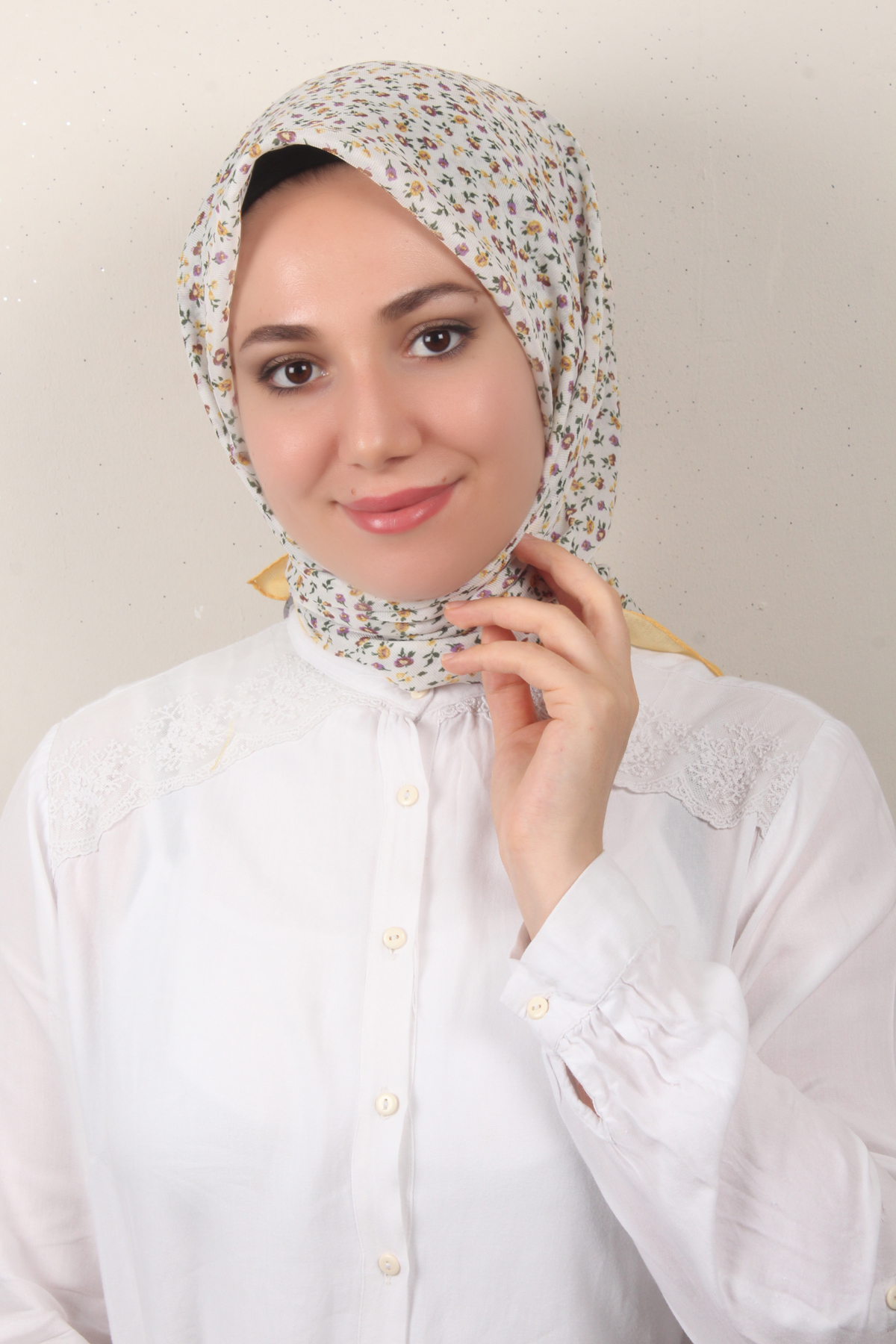 Nirvana Soft Eşarp 8095-1 Sarı