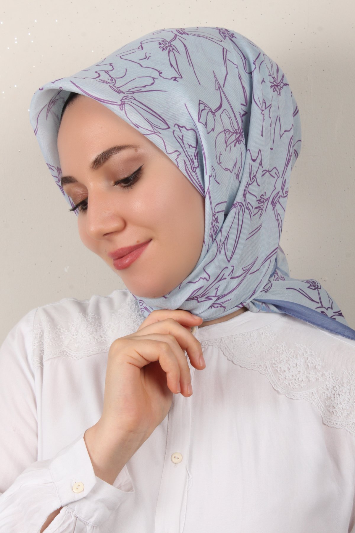 Nirvana Soft Eşarp 8098-11 Leylak