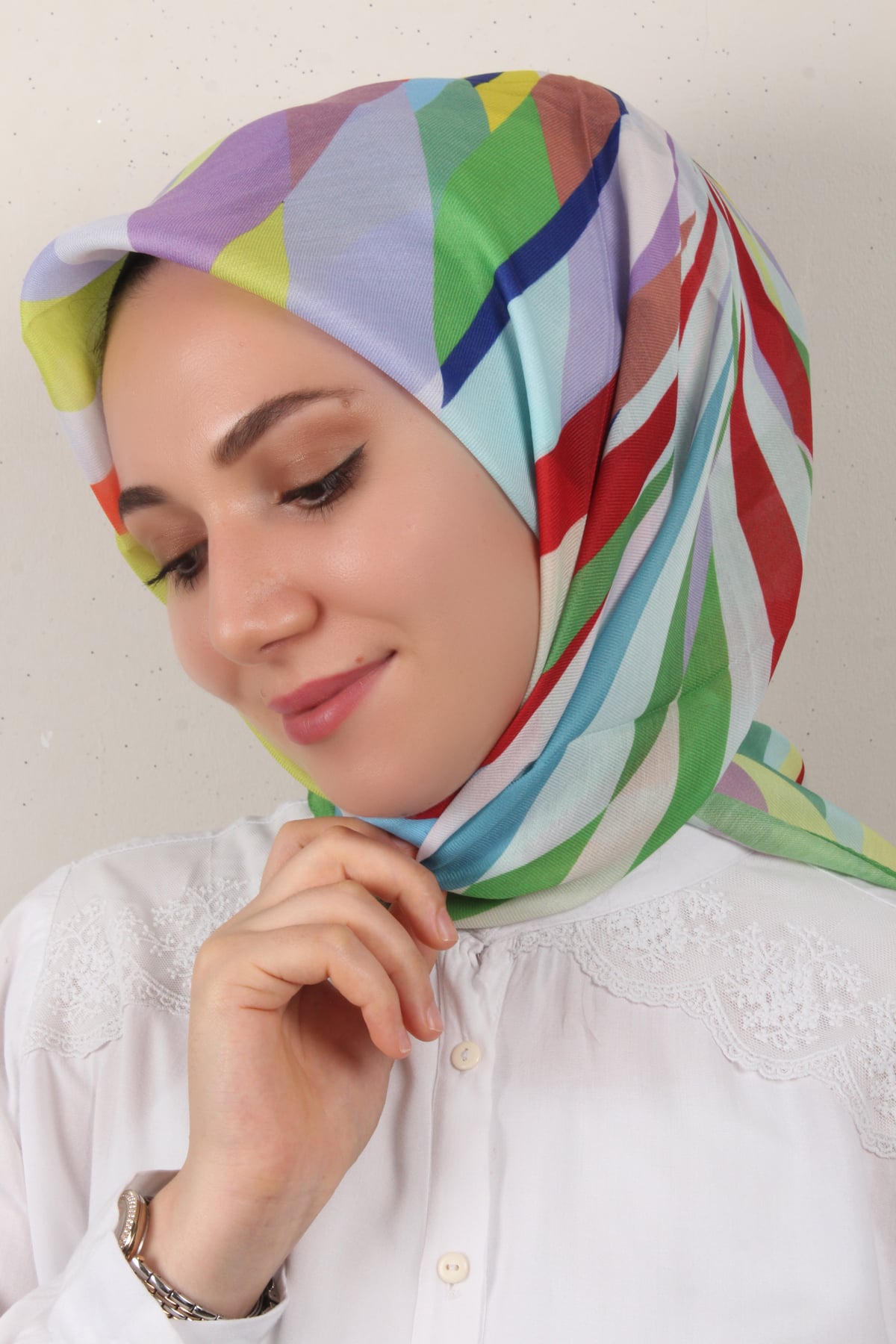 Nirvana Soft Eşarp 8099-9 FıstıK Yeşili