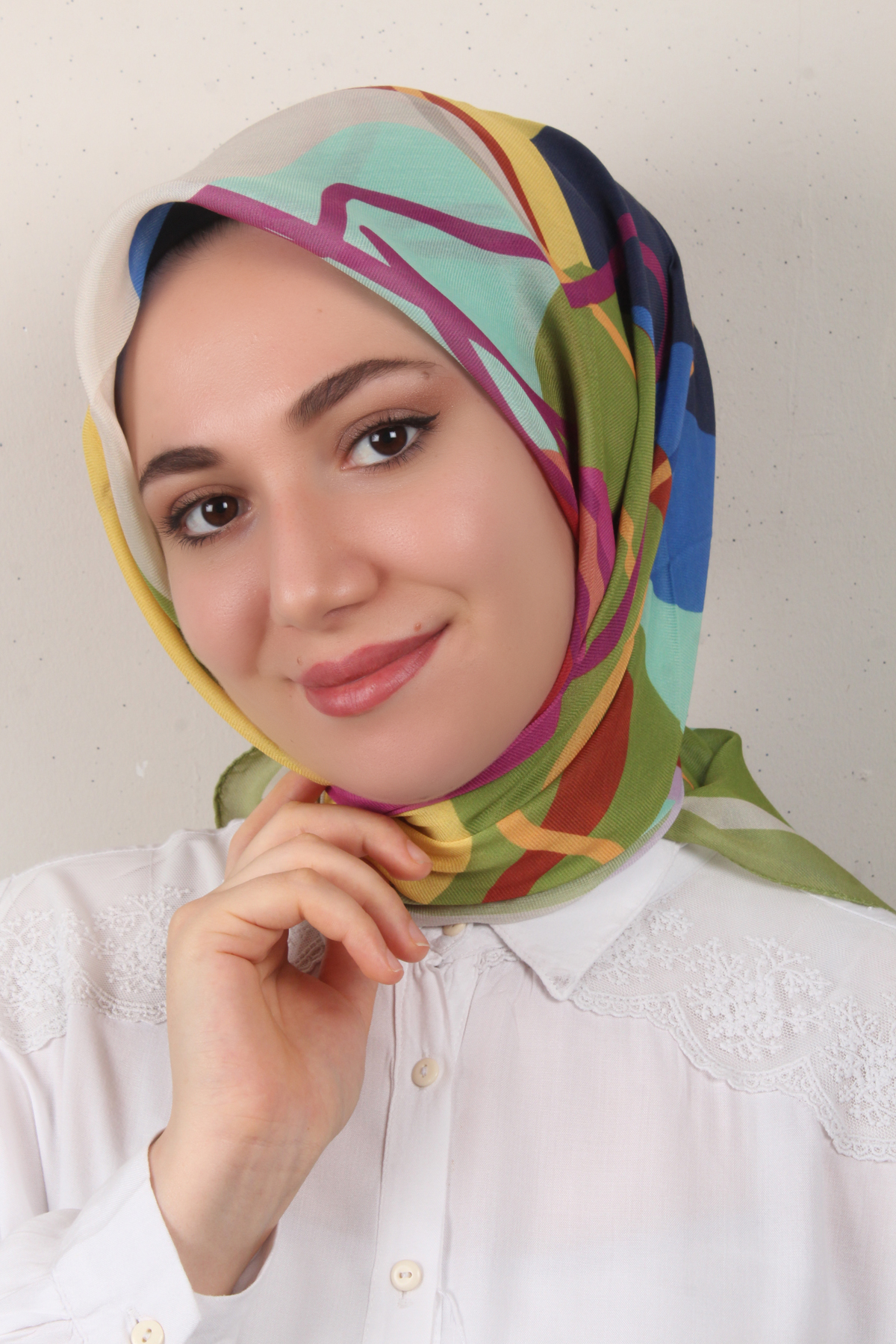 Nirvana Soft Eşarp 8100-10 Fıstık Yeşili