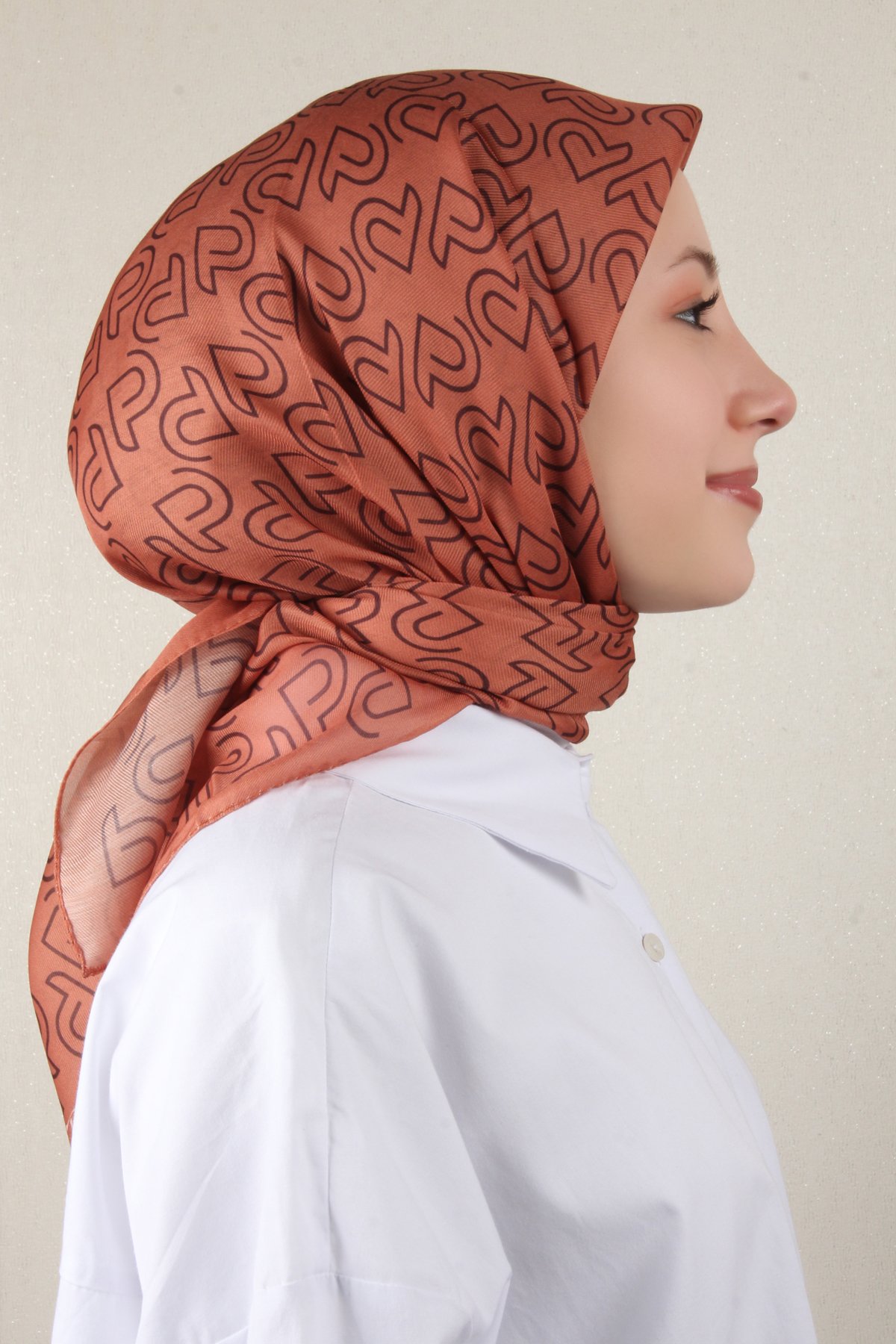 Nirvana Soft Eşarp 8101-15 Turuncu