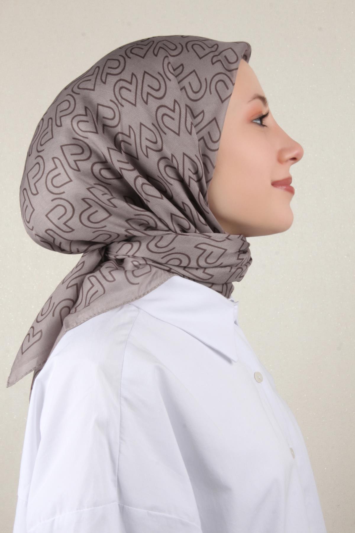 Nirvana Soft Eşarp 8101-16 Açık Vizon