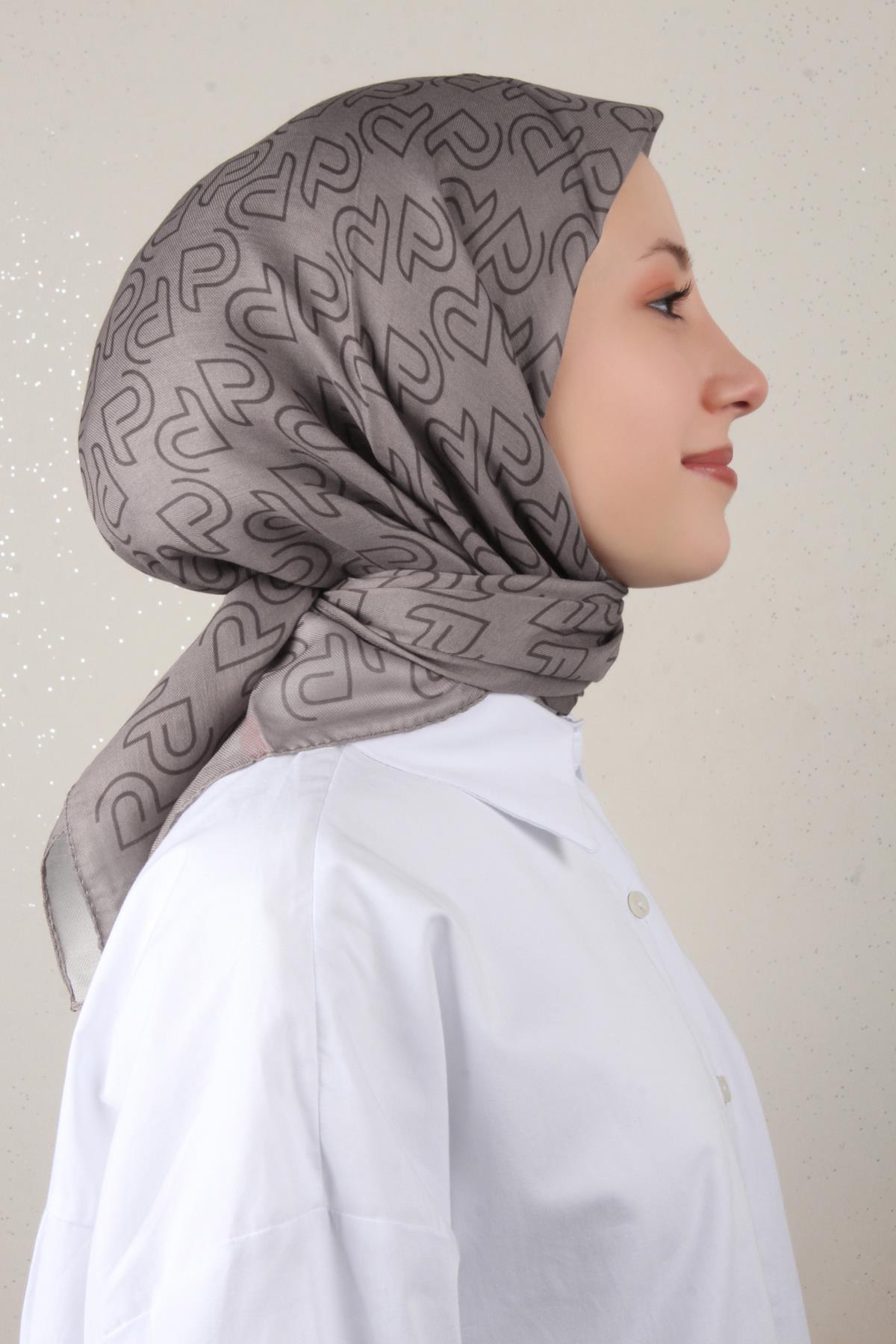 Nirvana Soft Eşarp 8101-17 Vizon