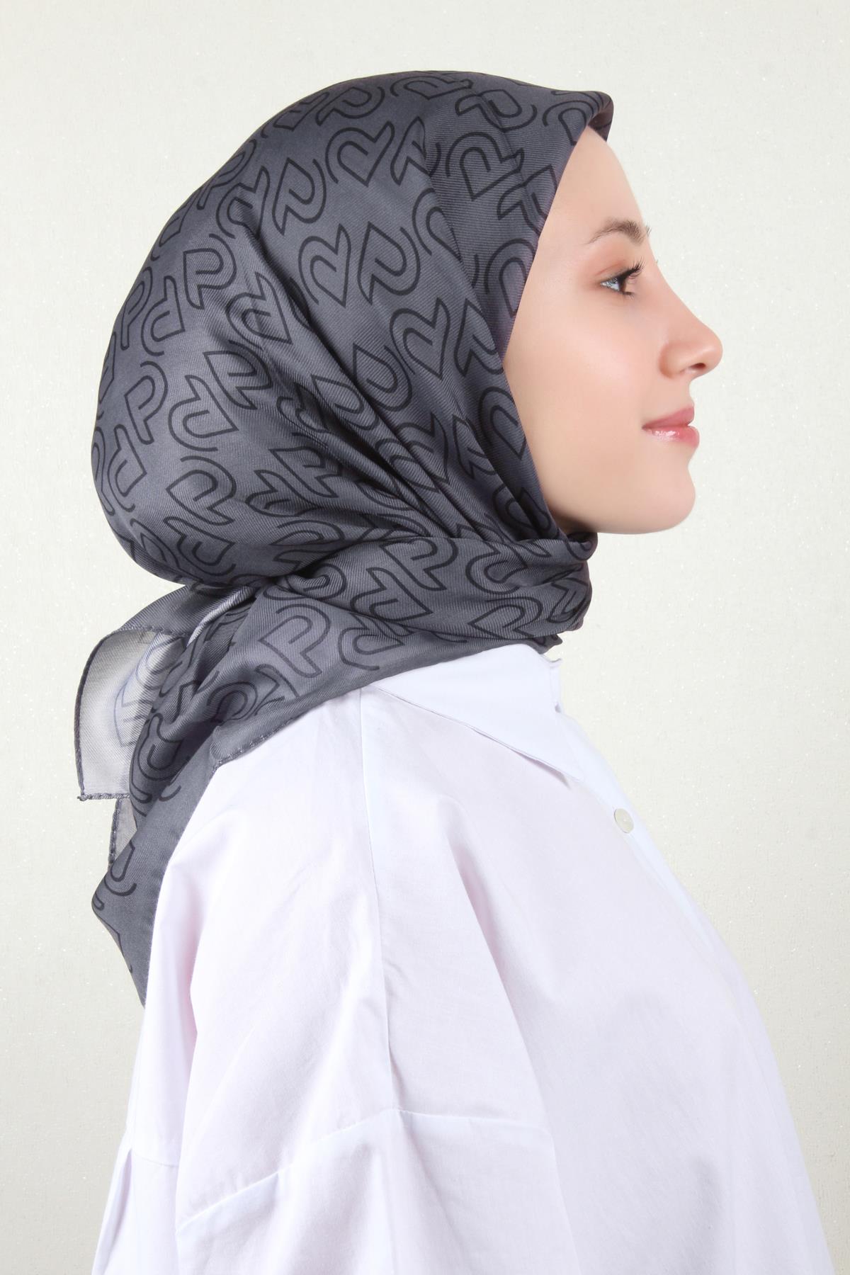 Nirvana Soft Eşarp 8101-4 Füme