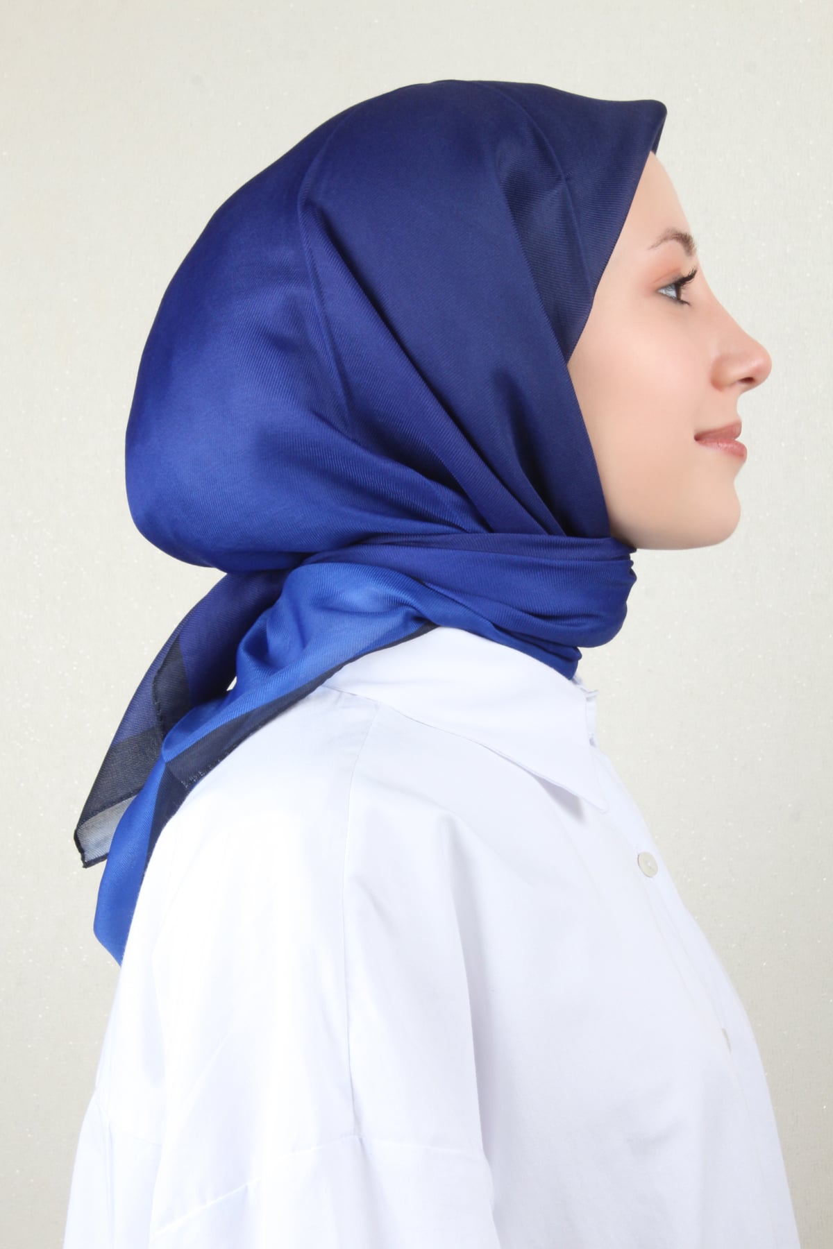 Nirvana Soft Eşarp 8102-11 Gece Mavisi