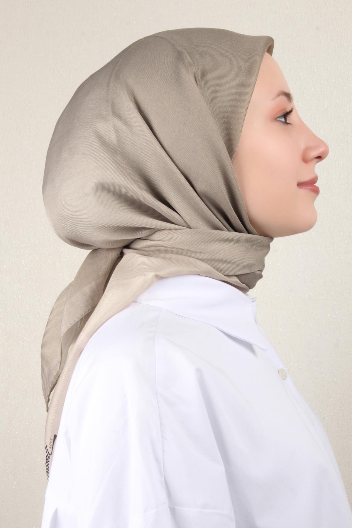 Nirvana Soft Eşarp 8102-3 Sütlü Kahve