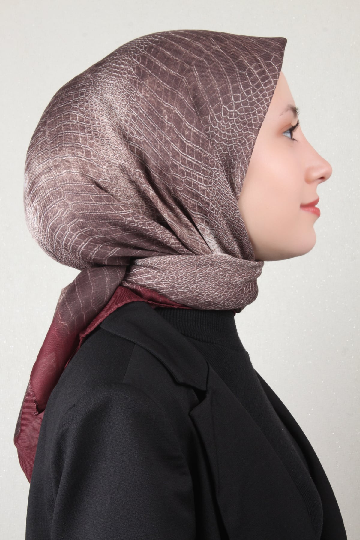 Nirvana Soft Eşarp 8103-11 Bordo