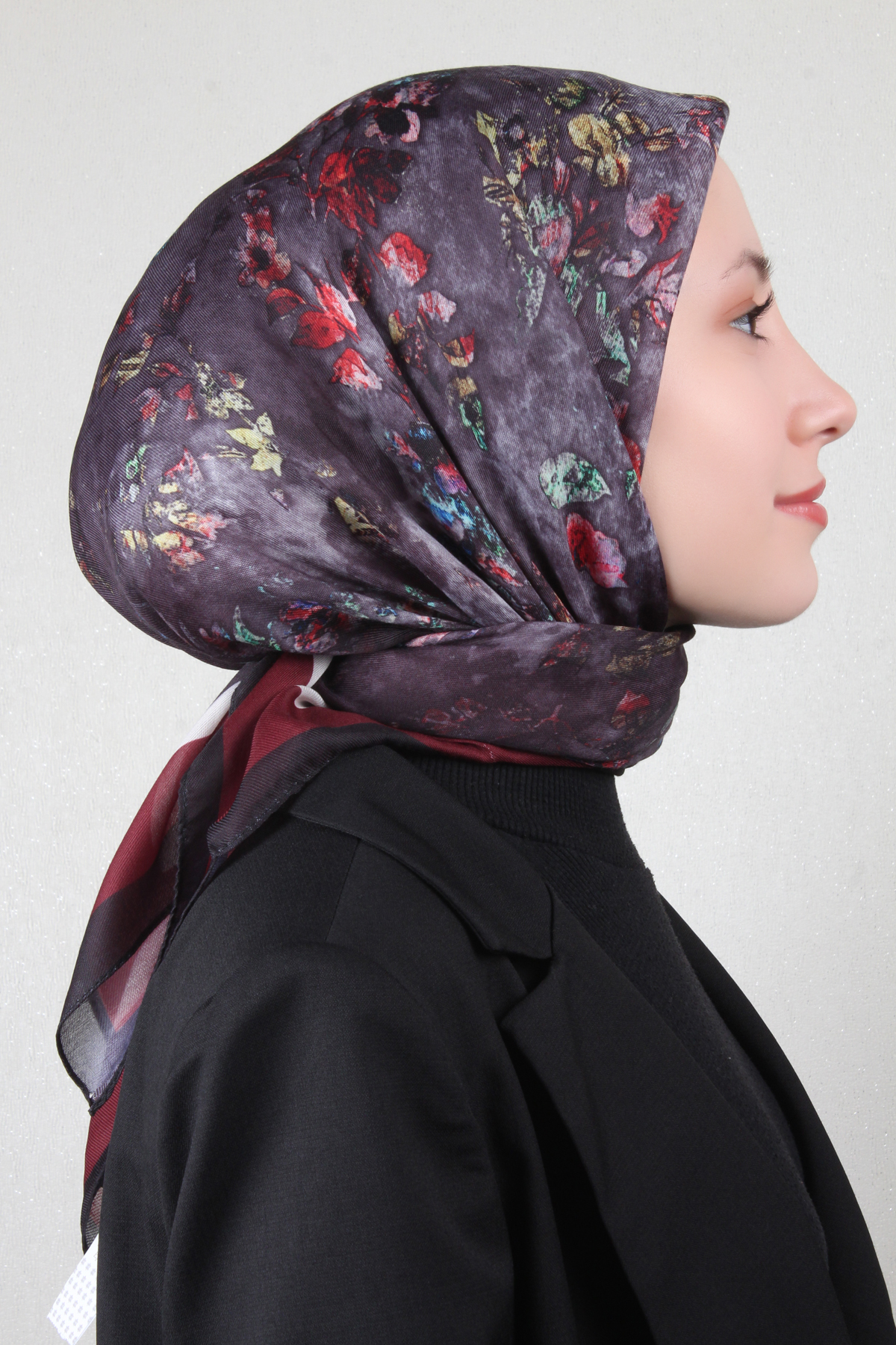 Nirvana Soft Eşarp 8105-6 Bordo