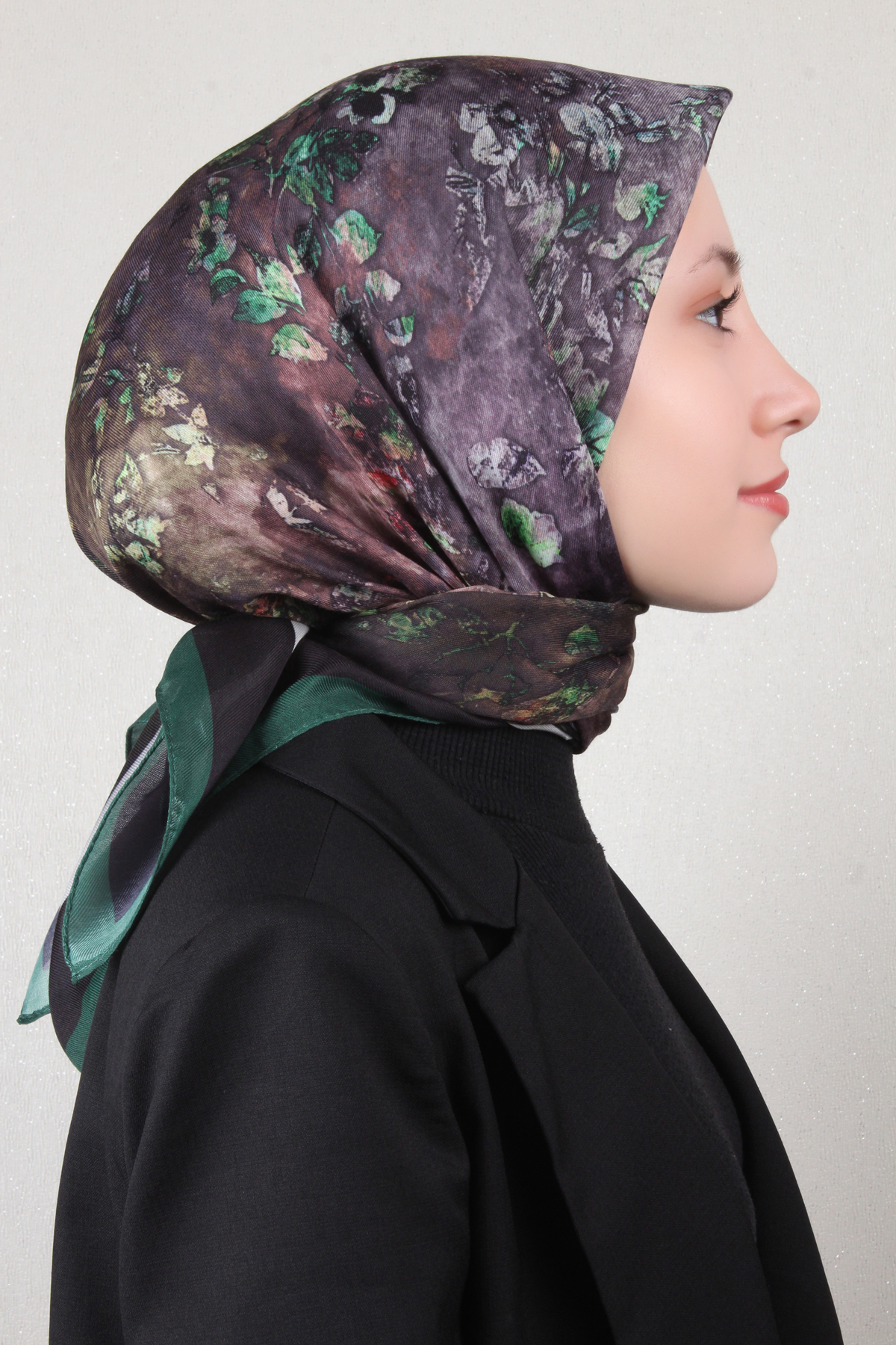 Nirvana Soft Eşarp 8105-8 Zümrüt