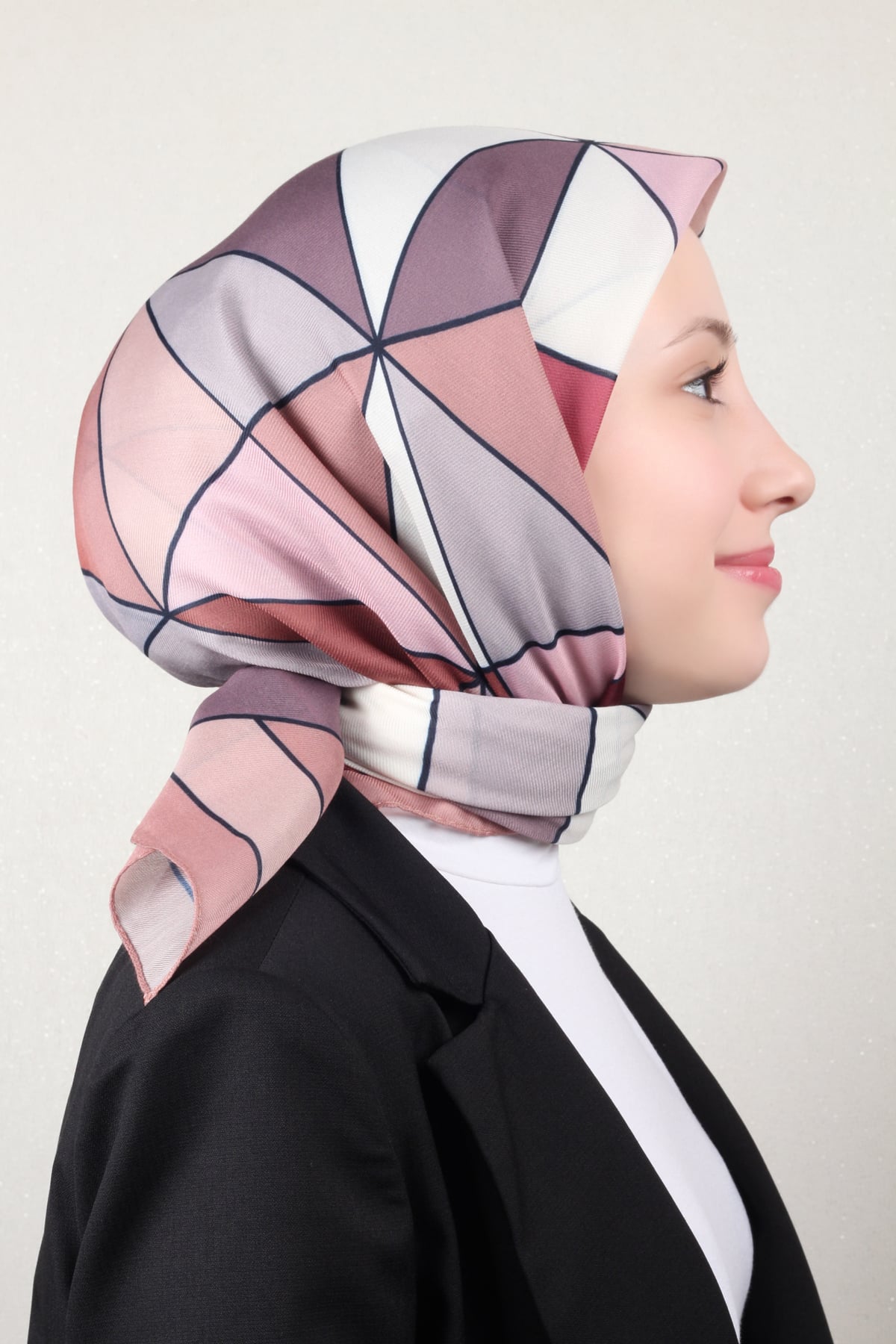 Nirvana Soft Eşarp 8106-8 Pastel Pembe