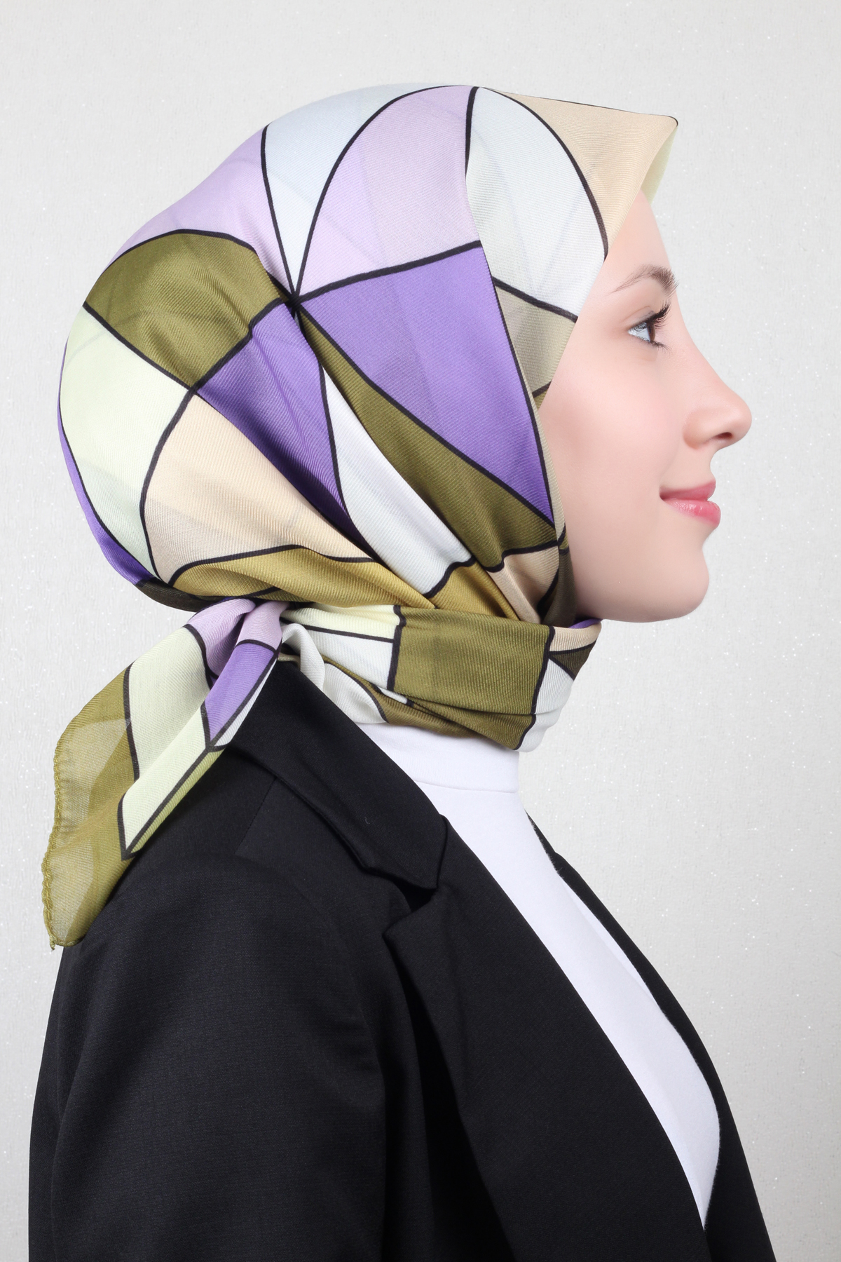 Nirvana Soft Eşarp 8106- Yağ Yeşili