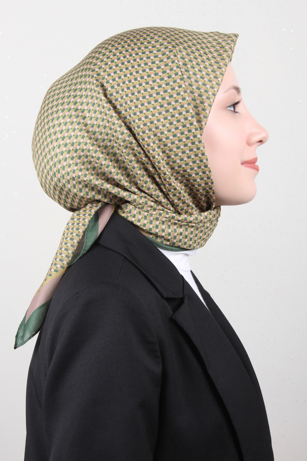 Nirvana Soft Eşarp 8107-9 Yeşil