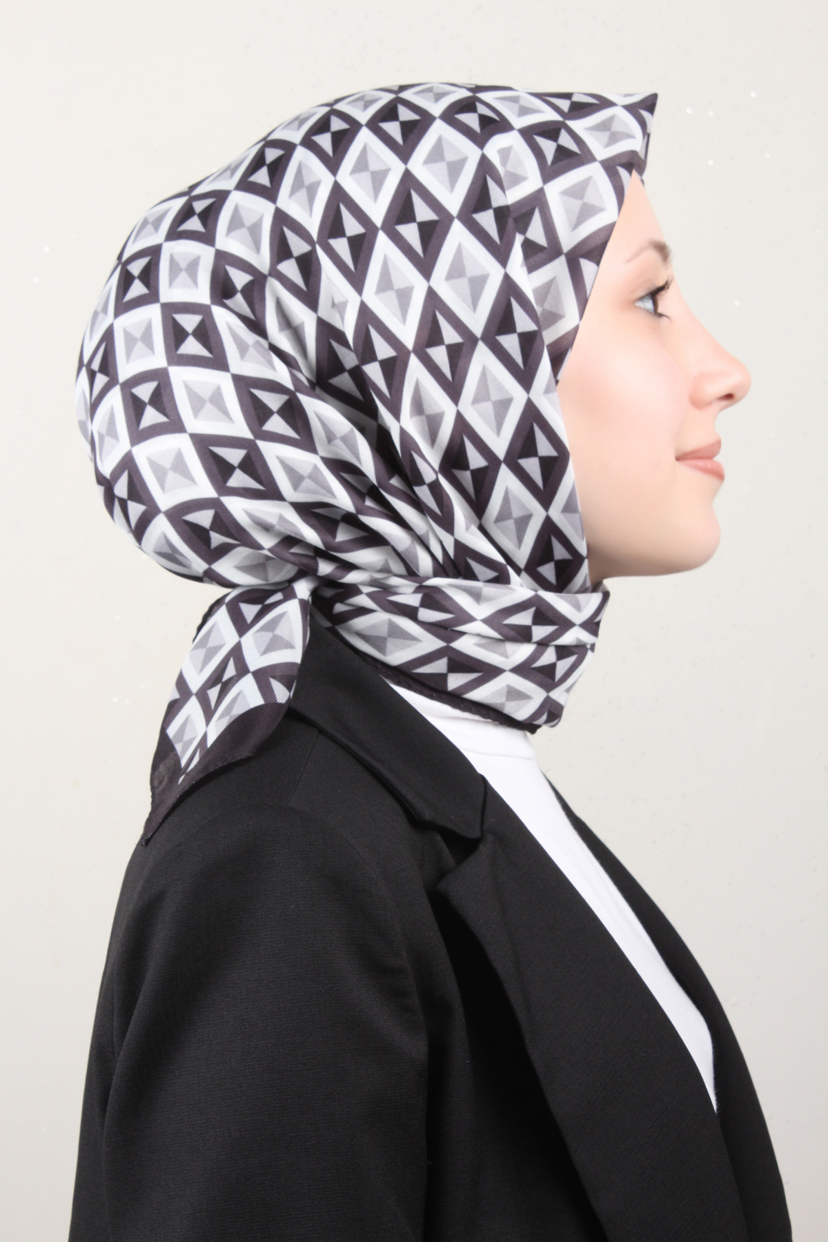 Nirvana Soft Eşarp 8108- 3 Siyah