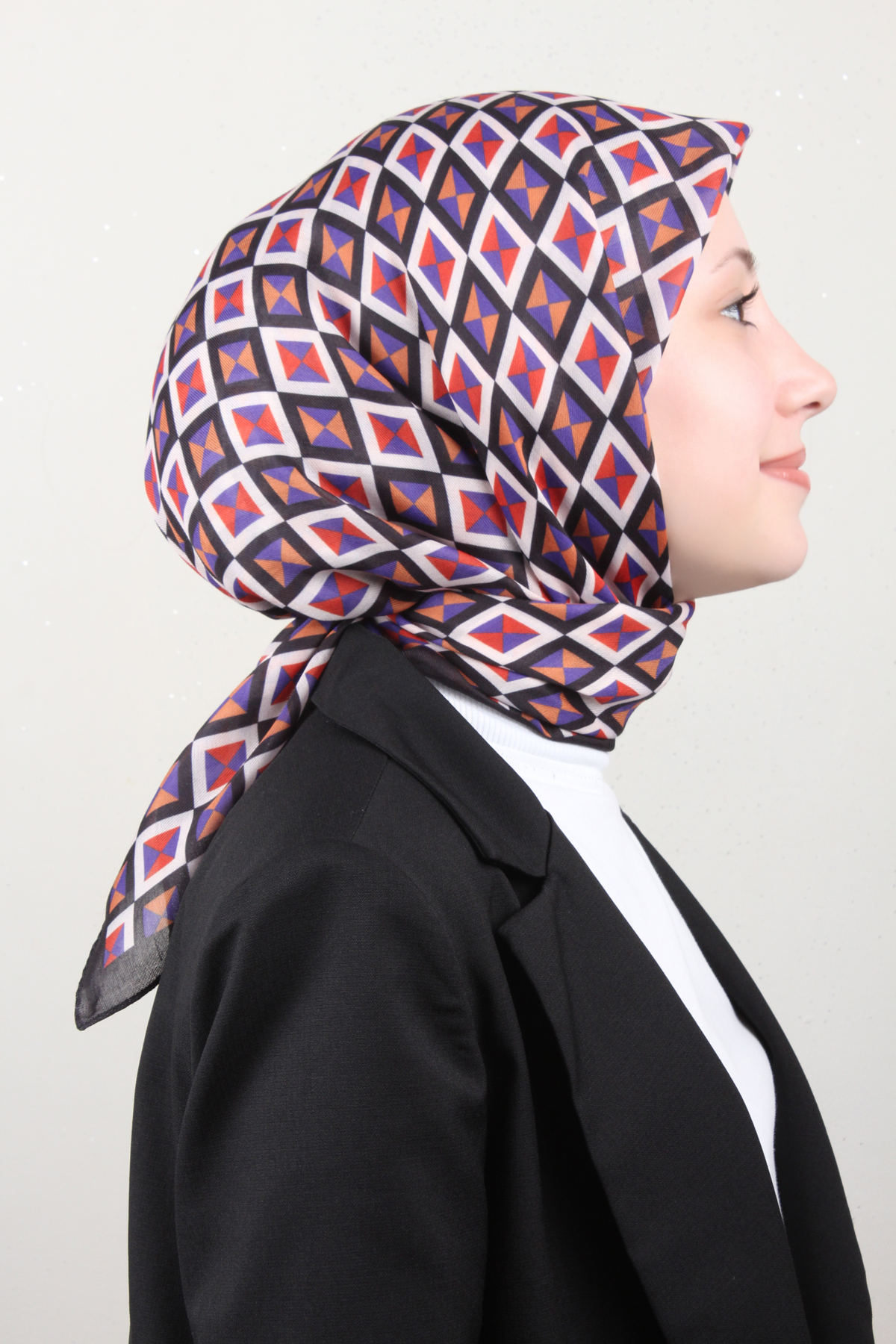 Nirvana Soft Eşarp 8108-7 Siyah