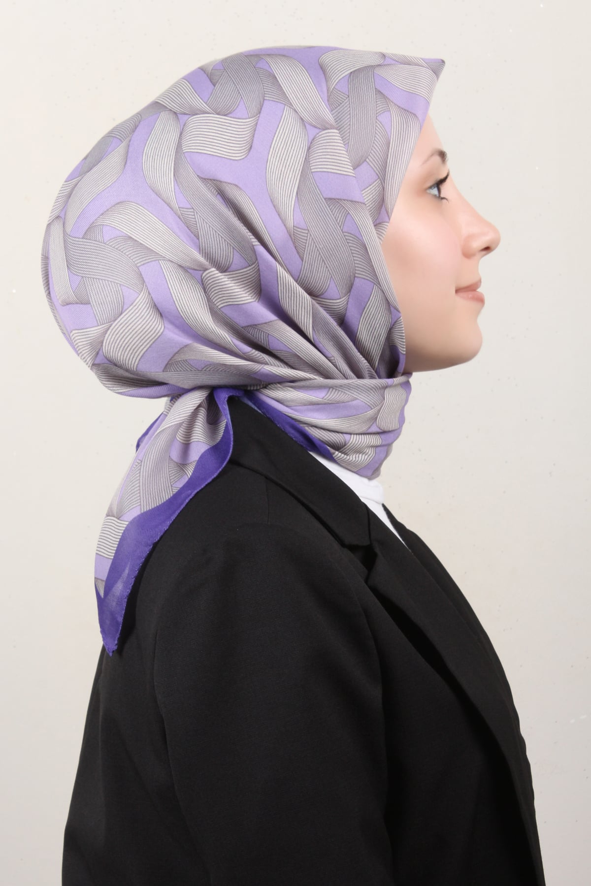 Nirvana Soft Eşarp 8109-13 Mor