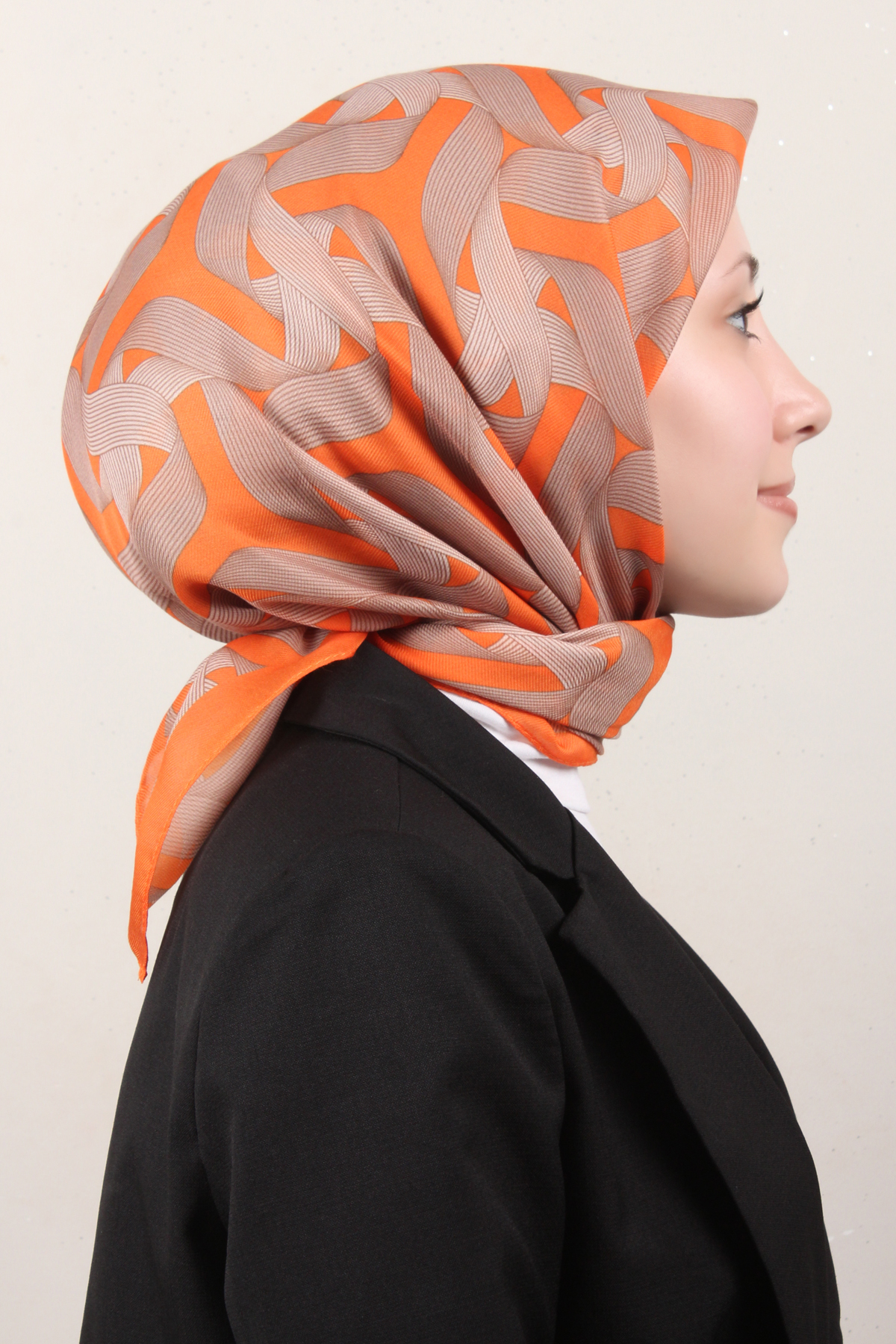 Nirvana Soft Eşarp 8109-2 Turuncu