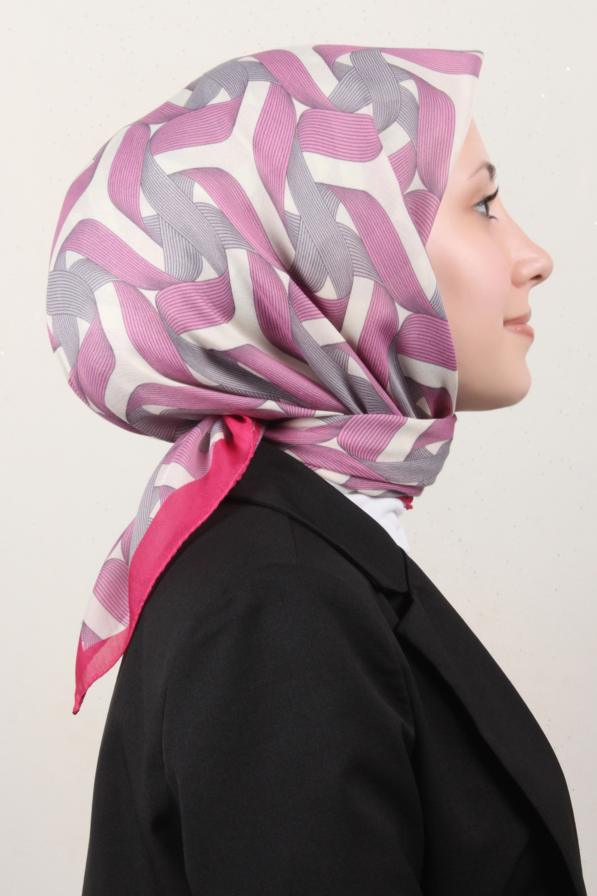 Nirvana Soft Eşarp 8109-4 Şeker Pembe