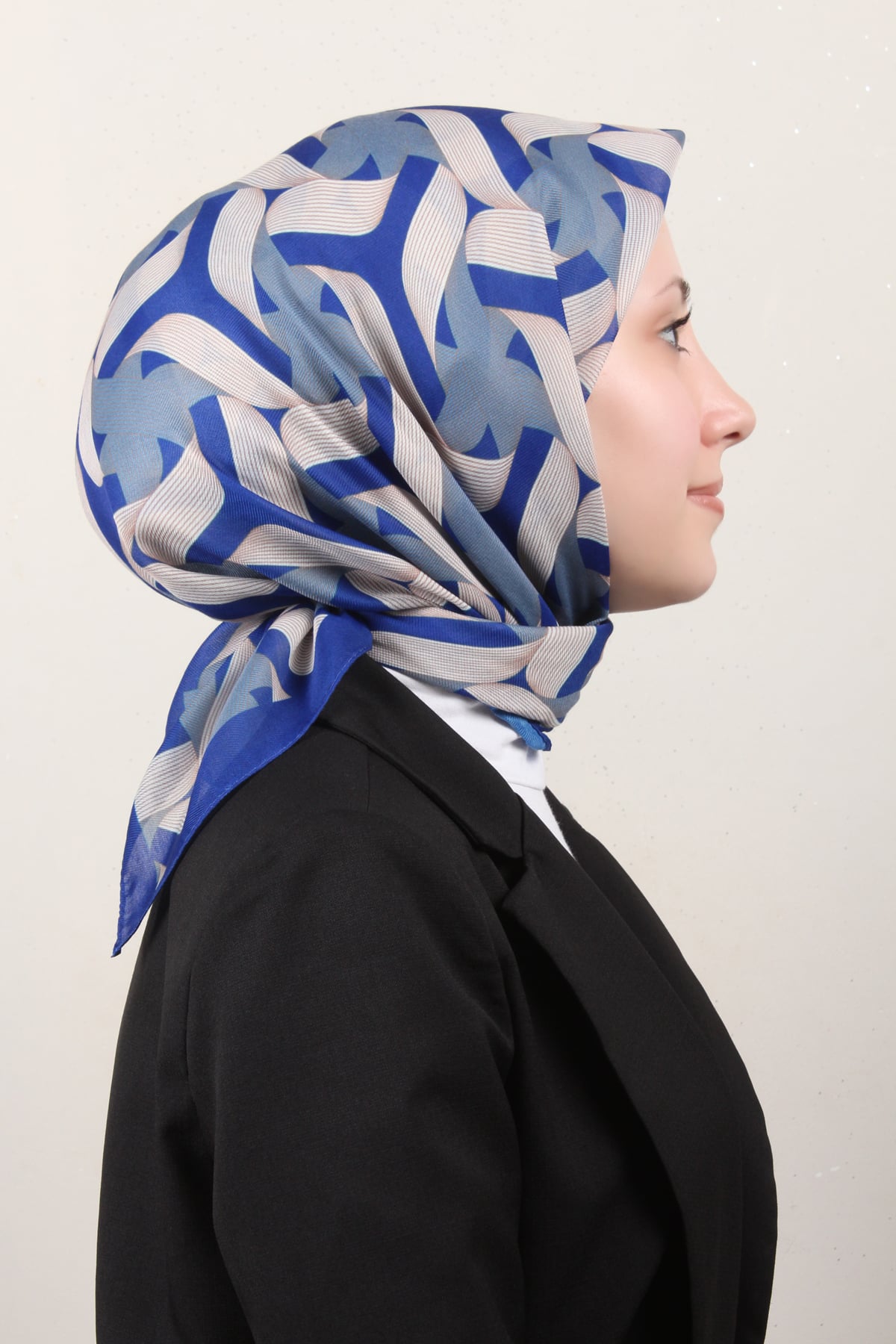 Nirvana Soft Eşarp 8109-6 Gece Mavisi